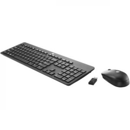 HP T6L04UT#ABA Slim Wireless Keyboard and Mouse Combo for Business - Ergonomic Design, Quiet Typing, Plug-and-Play for Office, Home & Remote Work