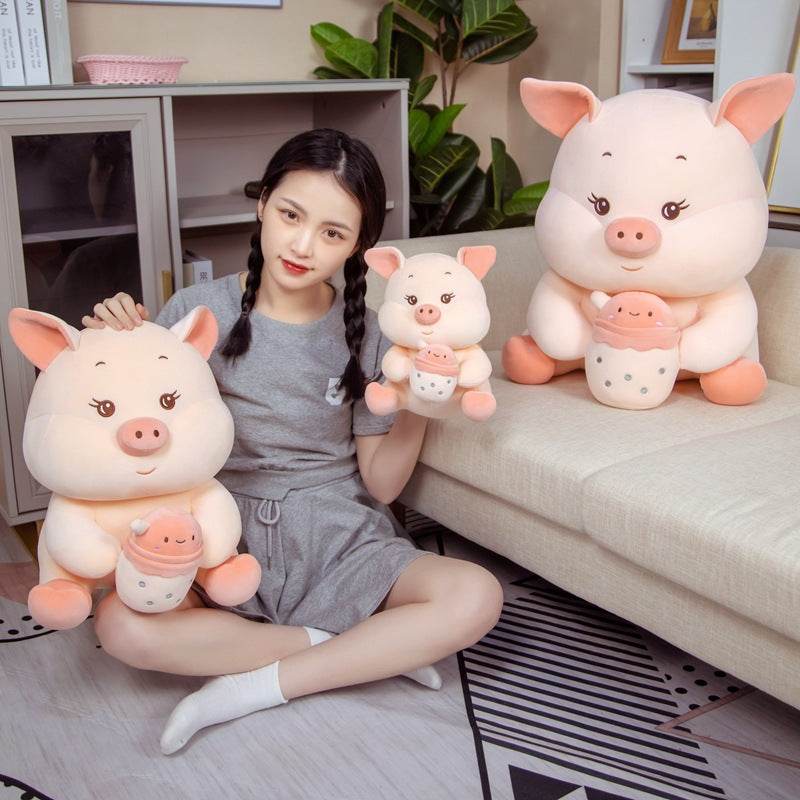 Plumy: Adorable Piggy Plush Toy - Soft & Cuddly Stuffed Animal for Kids, Perfect for Gifts, Nursery Decor & Comfort