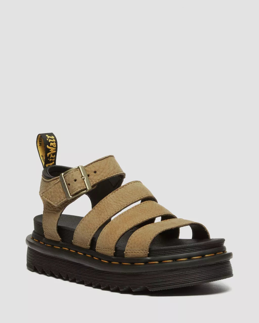 Blaire Women's Tumbled Nubuck Leather Sandals - Comfortable Casual Slide Sandals for Summer, Beach, and Vacation Wear