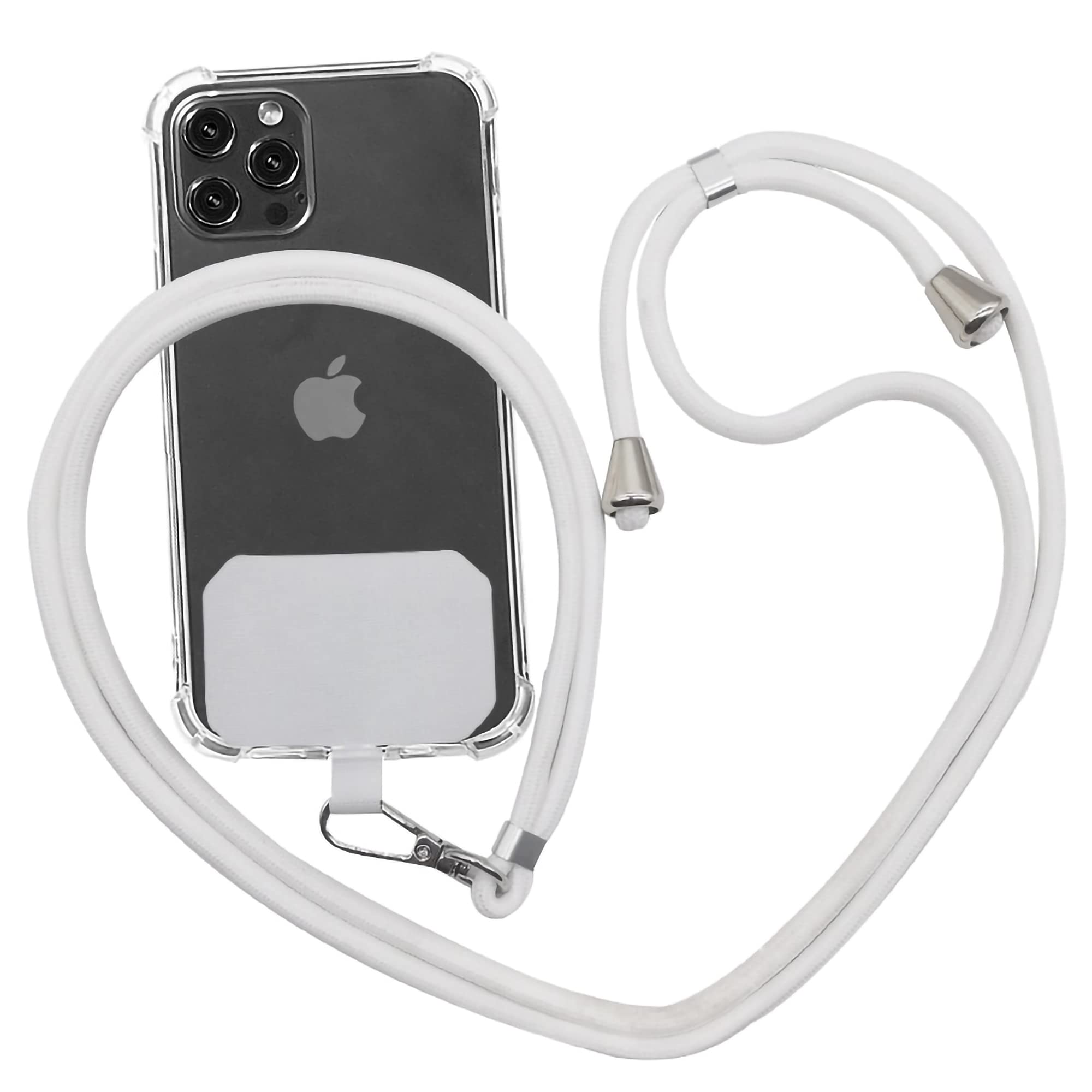 Universal Crossbody Phone Lanyard - Adjustable Nylon Strap for Smartphones, ID Badges & Keys | Hands-Free Convenience for Work, Travel & Outdoor Activities