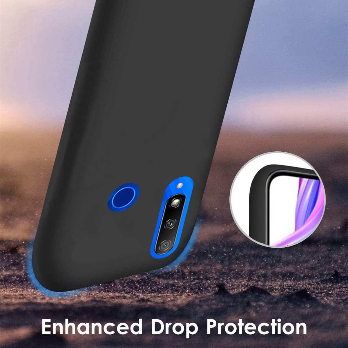 Custom Huawei Honor 9X Phone Case with Personalized Picture - Shockproof Silicone Protective Cover in Black | Soft Candy Design for Christmas & Birthday Gifts | Perfect for Daily Use, Travel & Special Occasions