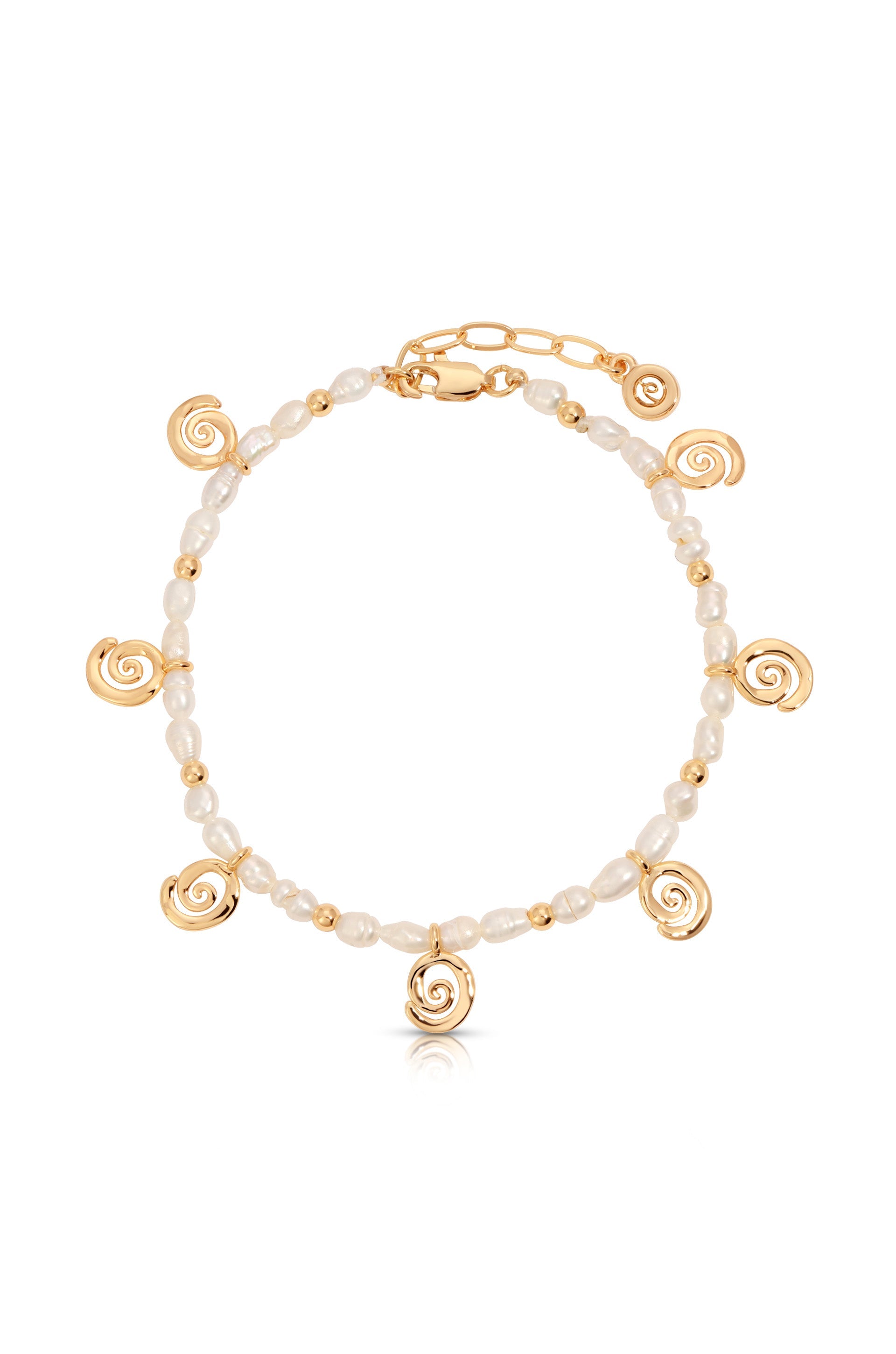 Aura Pearl Bracelet for Women - Elegant & Shiny Natural Pearl Jewelry for Daily Wear, Parties & Special Occasions
