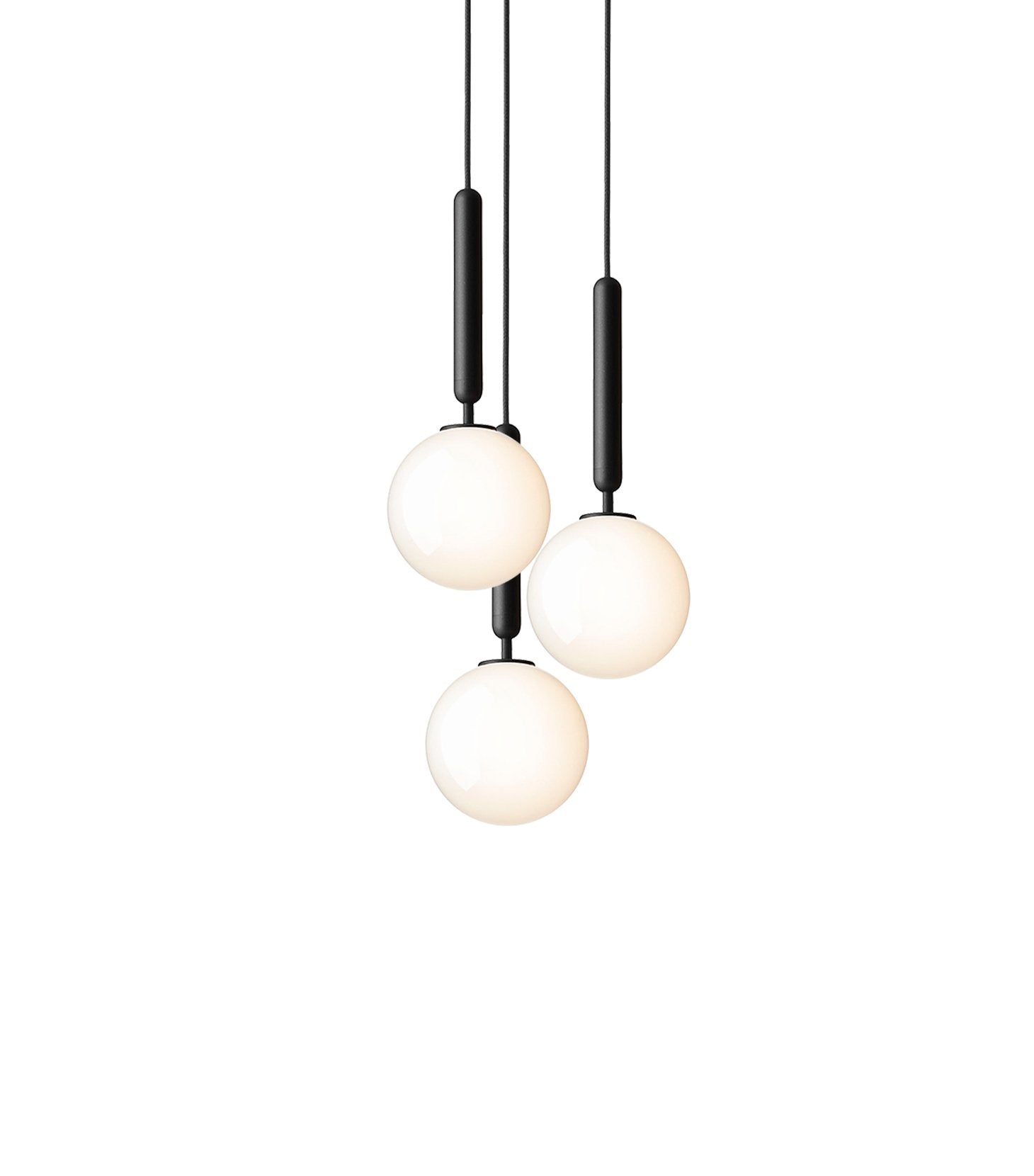 Elysian Glow Pendant Swag Light - Modern Adjustable Hanging Chandelier for Bedroom, Living Room & Dining Room Decor | Dimmable LED Lighting Fixture for Home & Office