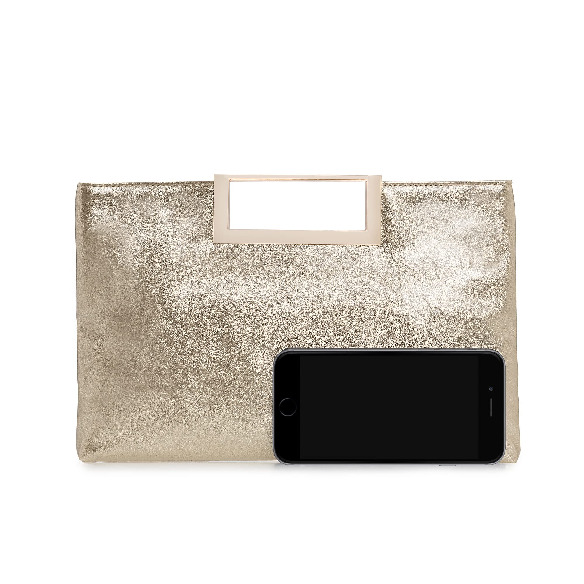 Stylish Women's PU Leather Convertible Clutch Handbag Purse - Fashionable Crossbody & Shoulder Bag for Work, Party & Daily Use