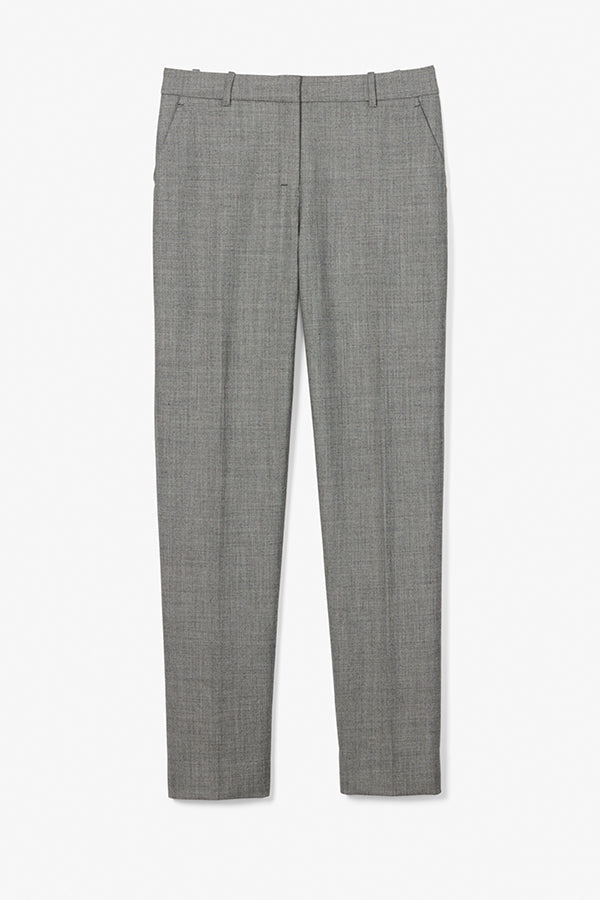 Mejia Sharkskin Pants for Men - Black & White Slim Fit Dress Pants for Business Casual & Office Wear