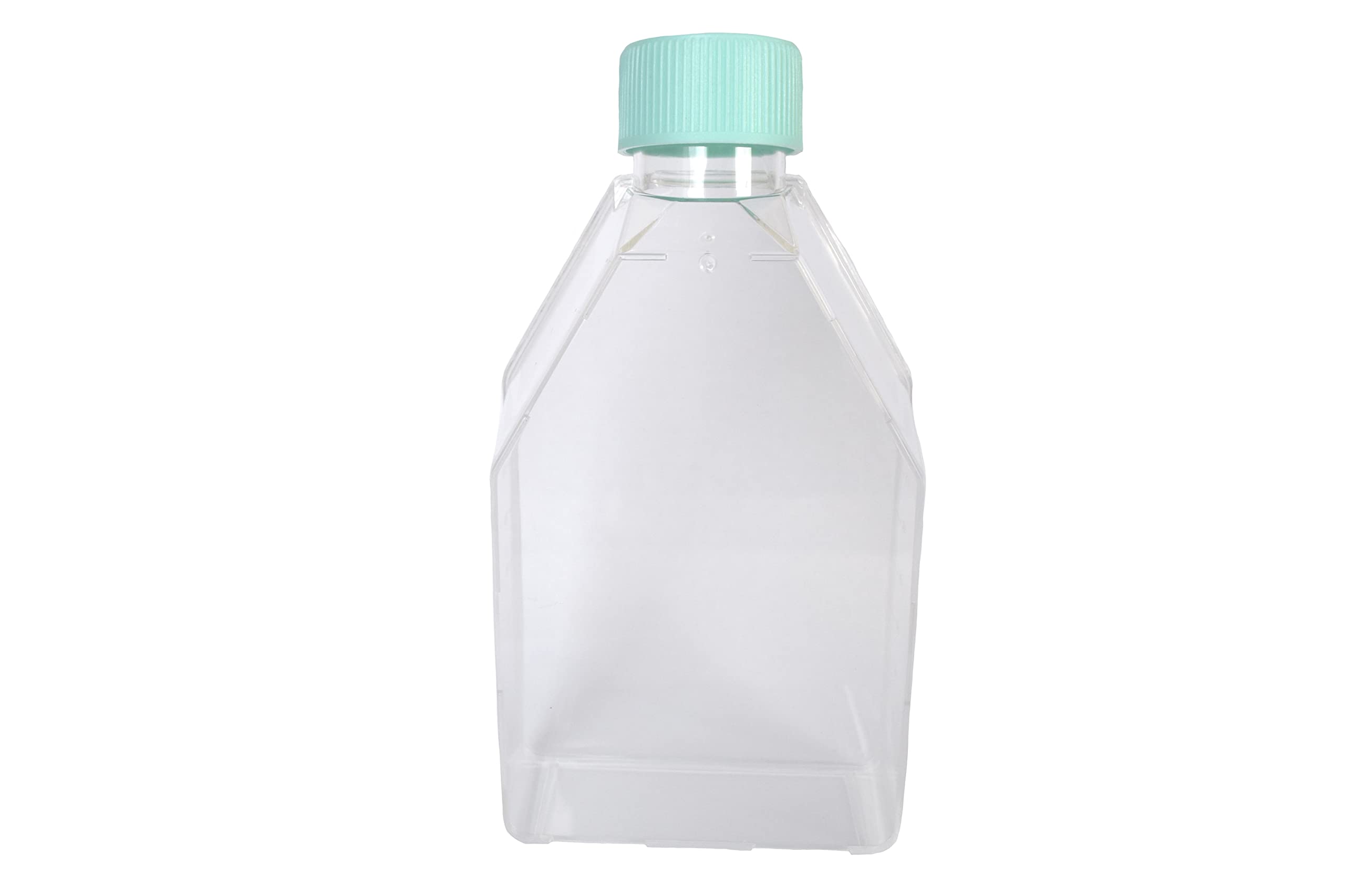25-Pack 250ml Polystyrene Treated Culture Flasks (5 Boxes of 5) - Ideal for Cell Culture, Microbiology Lab & Tissue Growth Experiments
