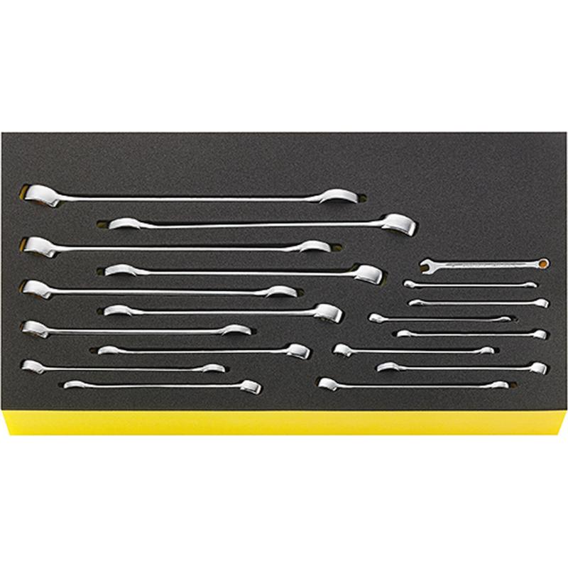 Stahlwille 96830121 TCS WT 13/18 6-24mm Combination Wrench Set - Professional Automotive & Industrial Tool Kit for Mechanics and DIY Projects