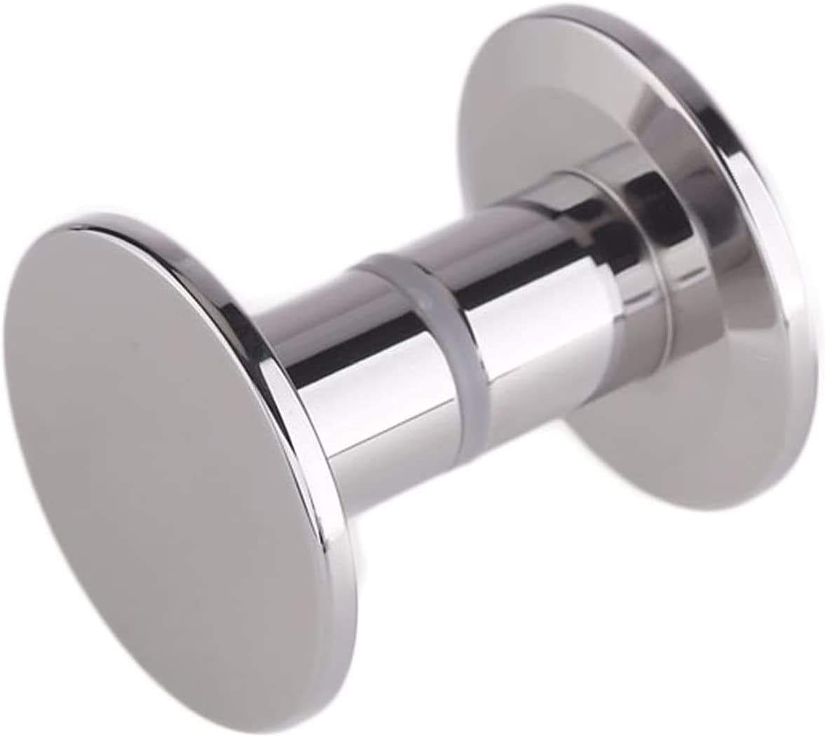 MIQXUAN Stainless Steel Shower Door Handle - Push Pull Knob for Shower Enclosure, Sliding Barn Door & Interior Screen | Durable Bathroom Hardware for Modern Homes
