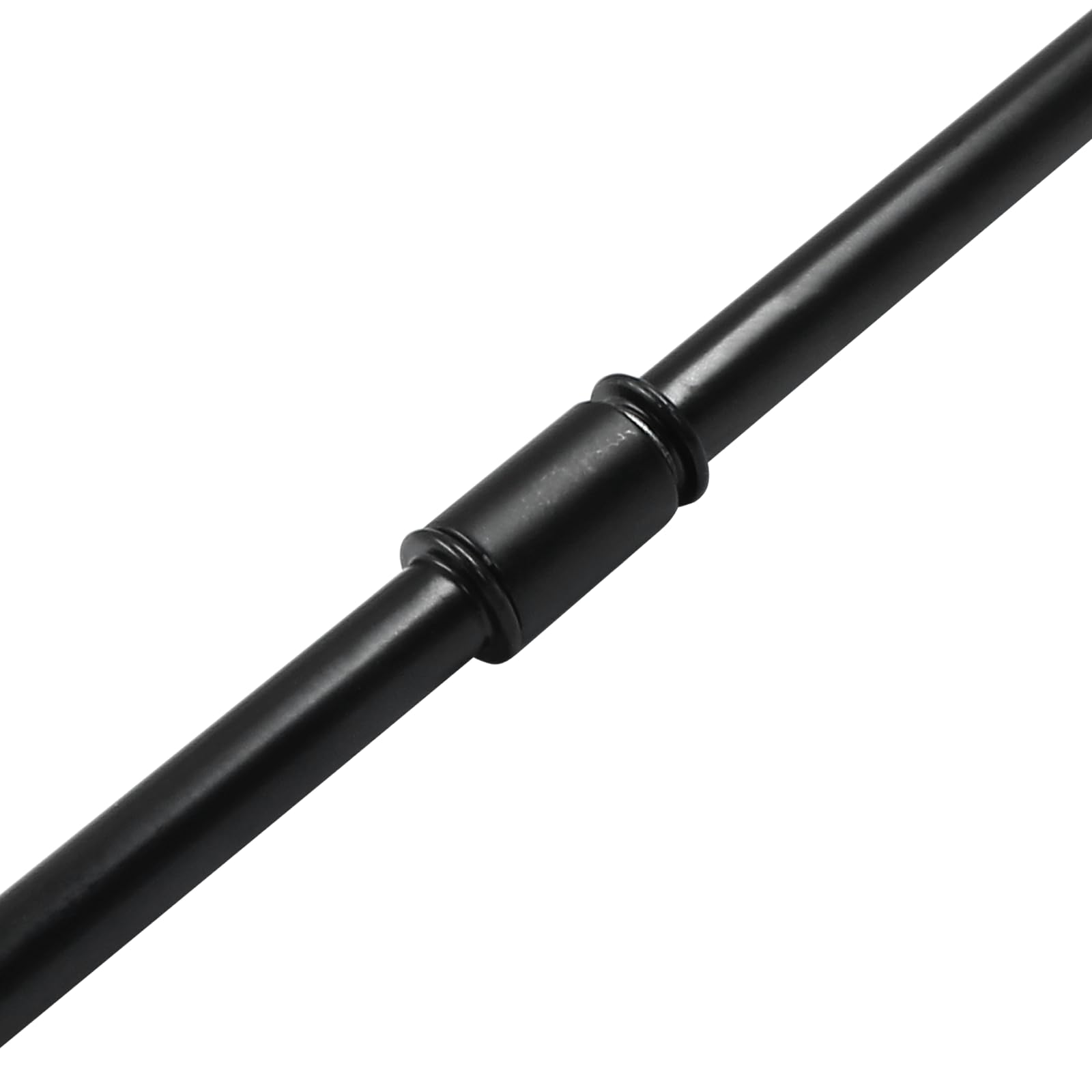 Litoexpe 4-Pack Black Double End Straight Pipe Lamp Stem Kit - 100mm (3.94