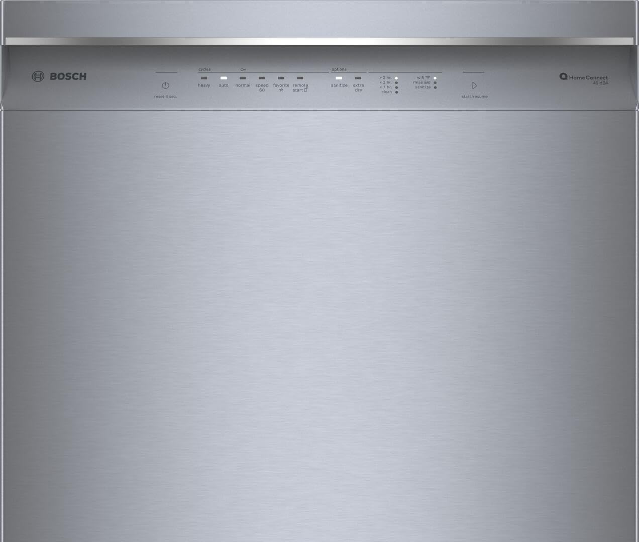 Bosch SHE53C85N 24 Inch Smart Built-In Dishwasher with Stainless Steel Interior - Perfect for Modern Kitchens, Small Spaces & Energy-Efficient Homes