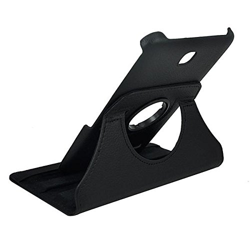 360-Degree Rotating Protective Case with Stand for Samsung Galaxy Tab 4 7-Inch - Black | Perfect for Home, Office & Travel Use (SFLY-TAB4-7-360-BLK)