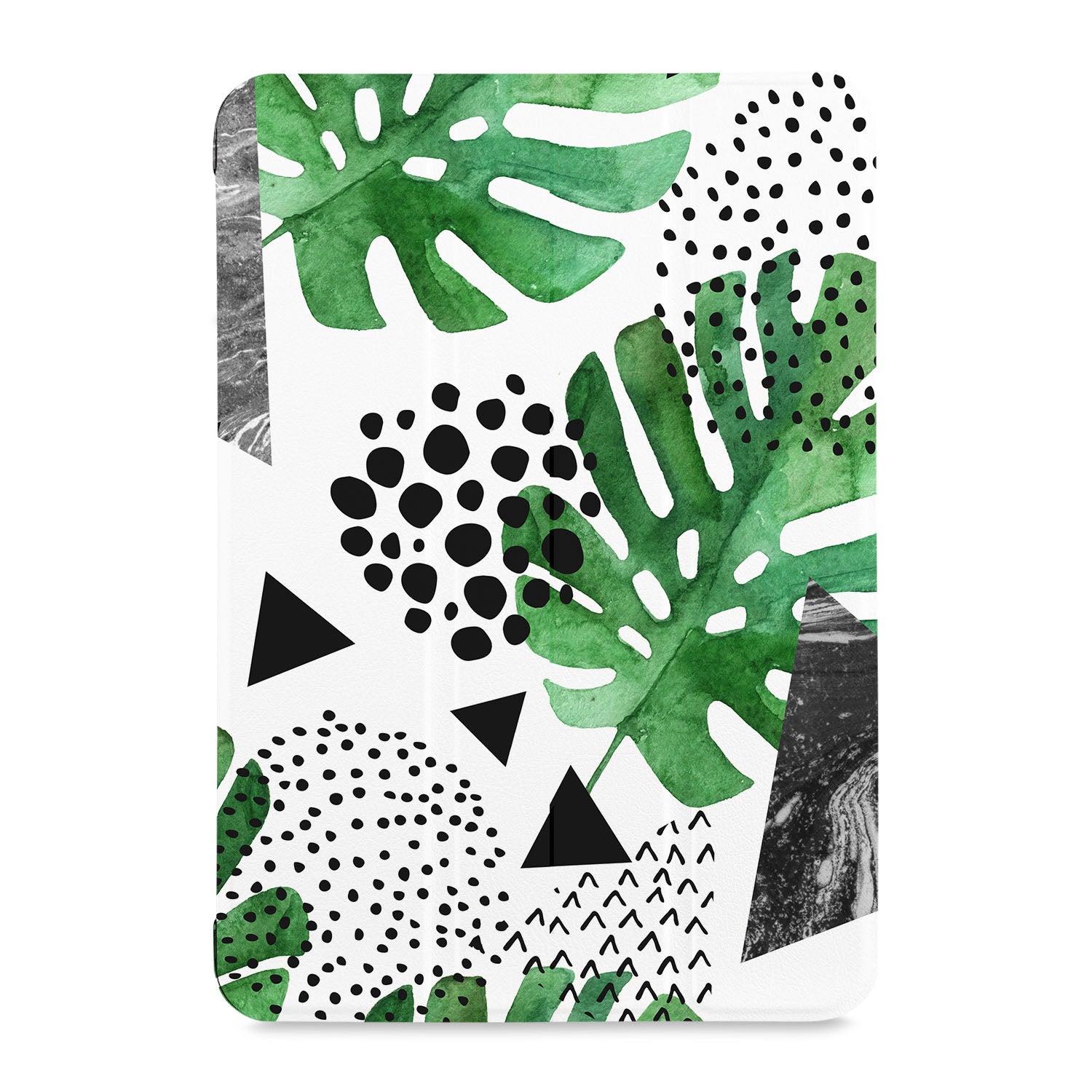 Samsung Tablet Case with Geometric Flower Design - Slim Protective Cover for Samsung Galaxy Tab A/S6/S7/S8 - Perfect for Work, School & Travel