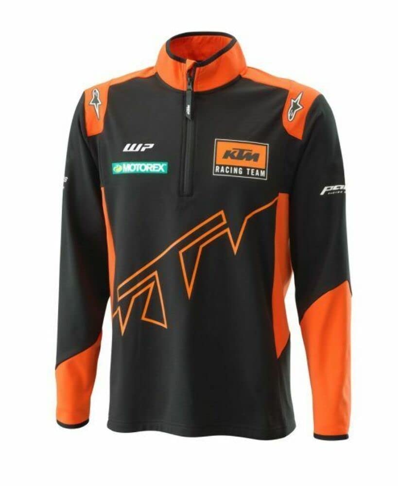 KTM Team Thin Sweater for Men - Medium Size Lightweight Knit Pullover - Perfect for Casual Wear, Outdoor Activities & Layering in Cool Weather