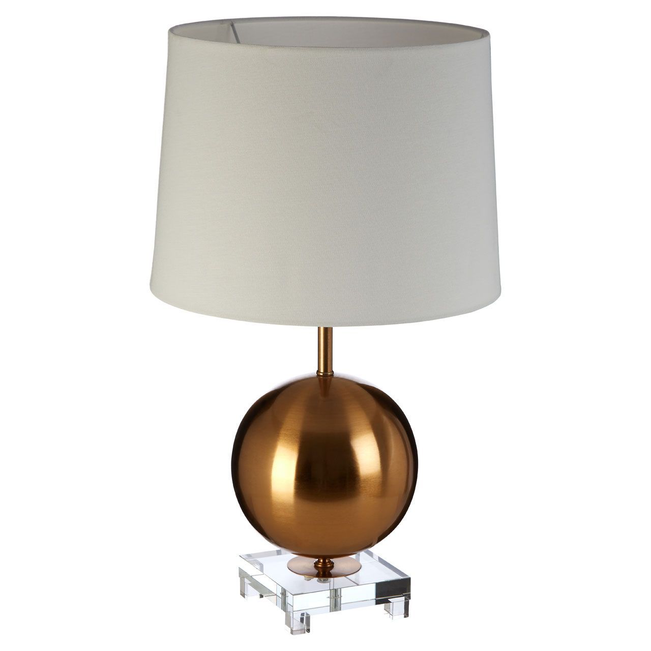 Athena Table Lamp - Elegant Gold Finish for Bedroom, Living Room & Office Decor | Modern Lighting for Home & Workspace