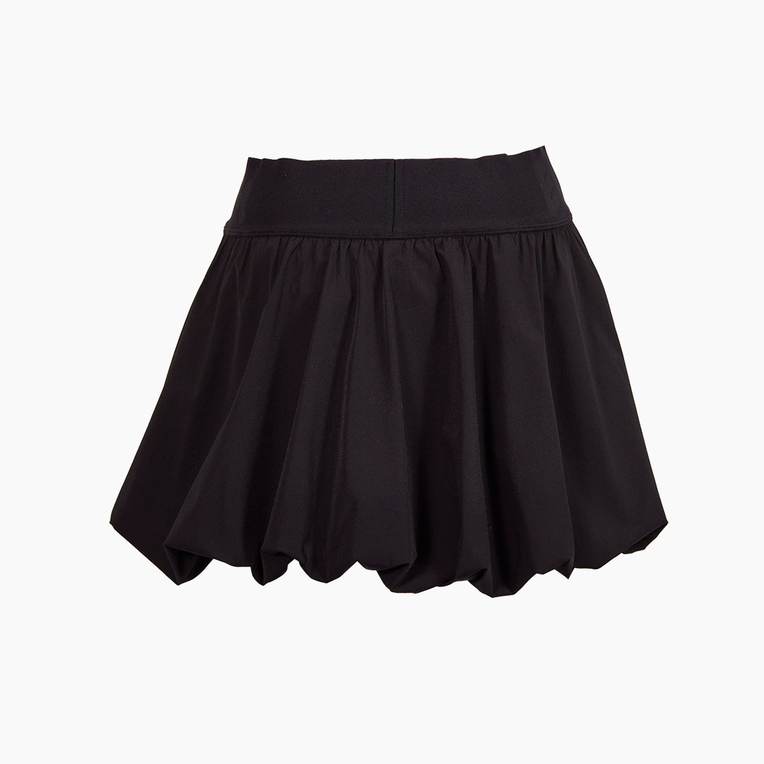 Serena Women's Flowy Bubble Skirt - Elegant High Waist A-Line Midi Skirt for Casual, Office & Party Wear