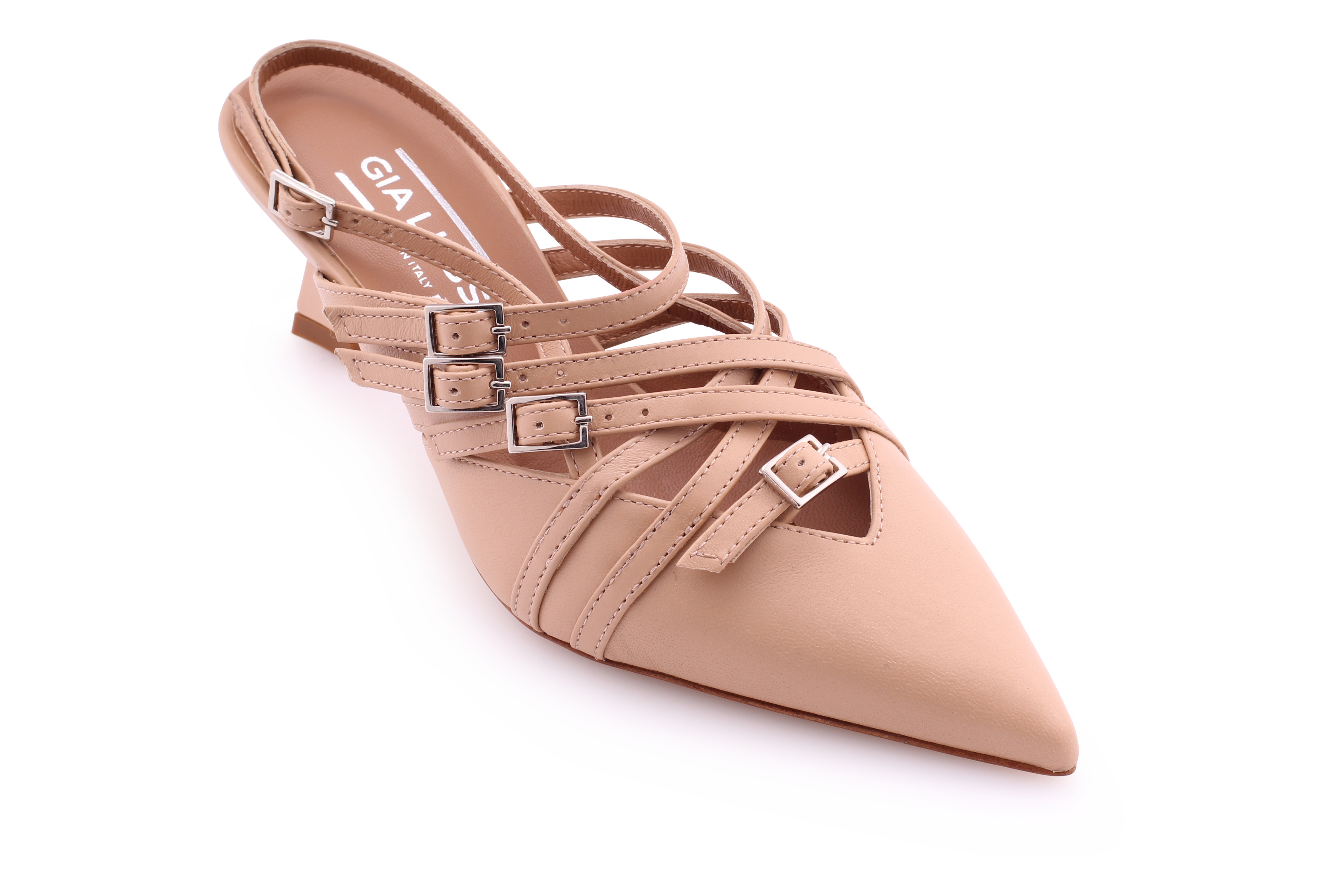 Gia Lusso Strappy N110 Women's Fashion Sandals - Comfortable Summer Casual Shoes for Beach, Walking, and Outdoor Activities