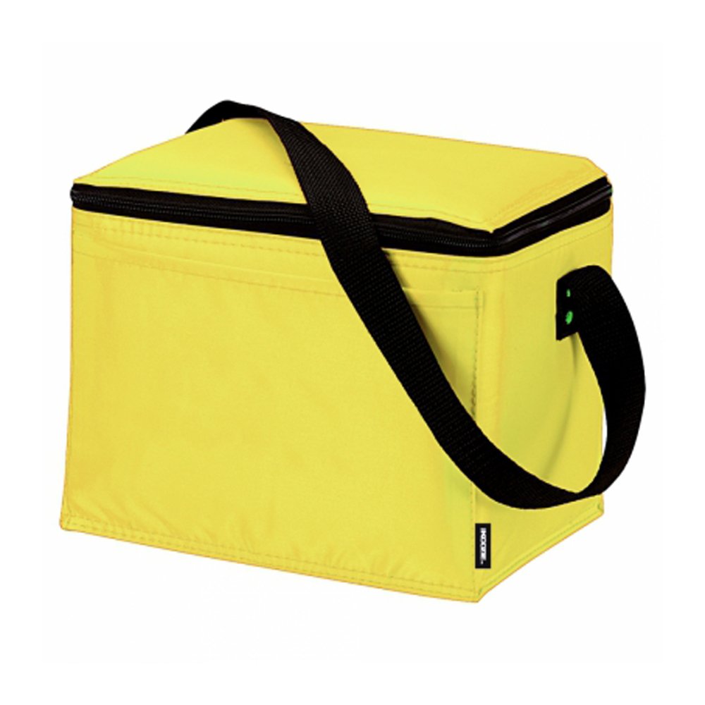 eBuyGB Insulated Lunch Cooler Bag - Leakproof & Thermal Polyester Lunch Box for Work, School, Picnics - Bright Yellow Food Container for Meals, Drinks & Snacks | Perfect for Office, Outdoor & Travel Use