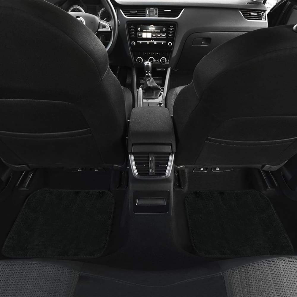 Bohemian Wolf Print Car Floor Mats - Non-Slip, Waterproof, Universal Fit for SUVs, Sedans & Trucks - Perfect for Road Trips, Camping & Outdoor Adventures