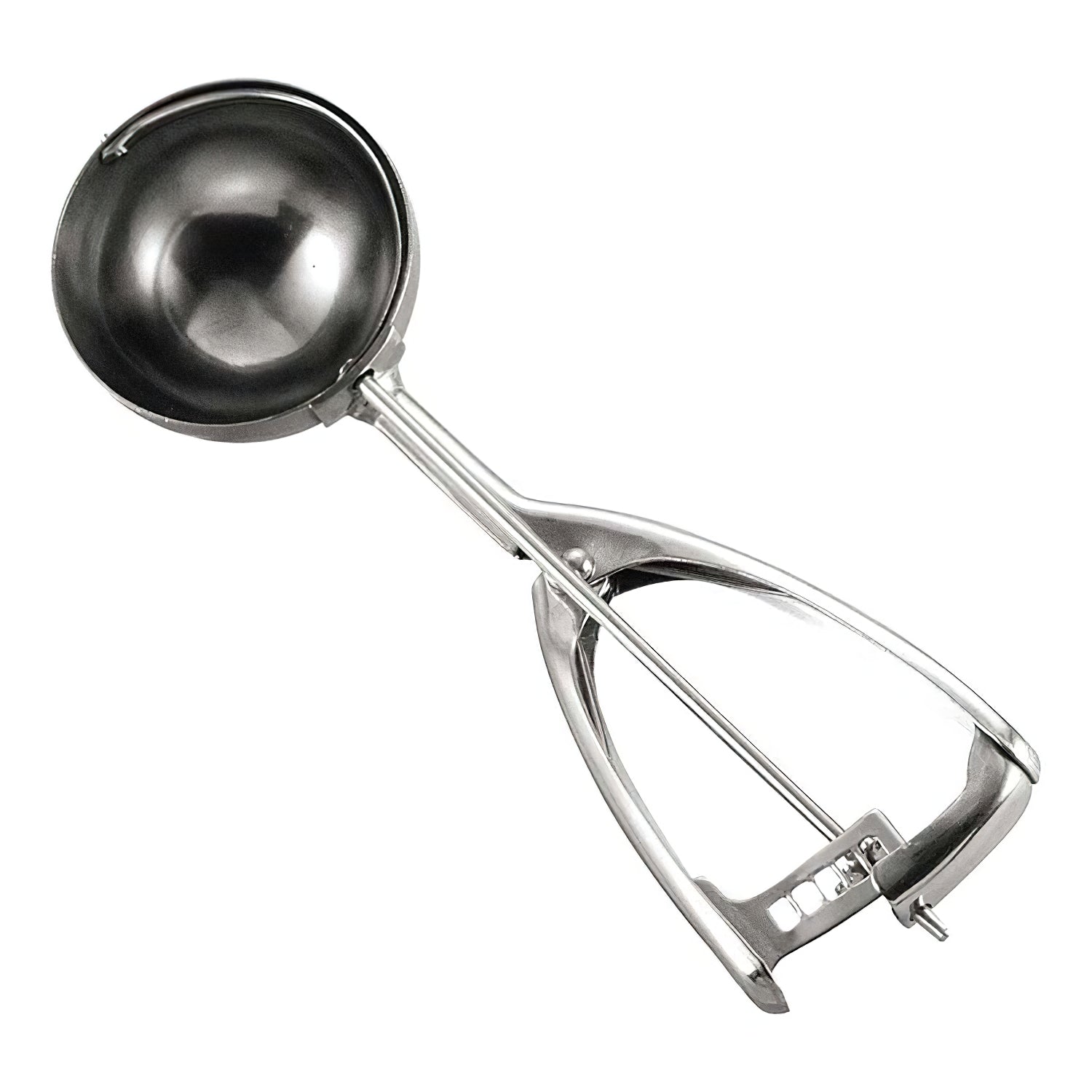 Premium Stainless Steel Ice Cream Scoop - Heavy Duty, Ergonomic Handle for Easy Scooping - Perfect for Ice Cream Parlors, Home Kitchens, and Dessert Shops