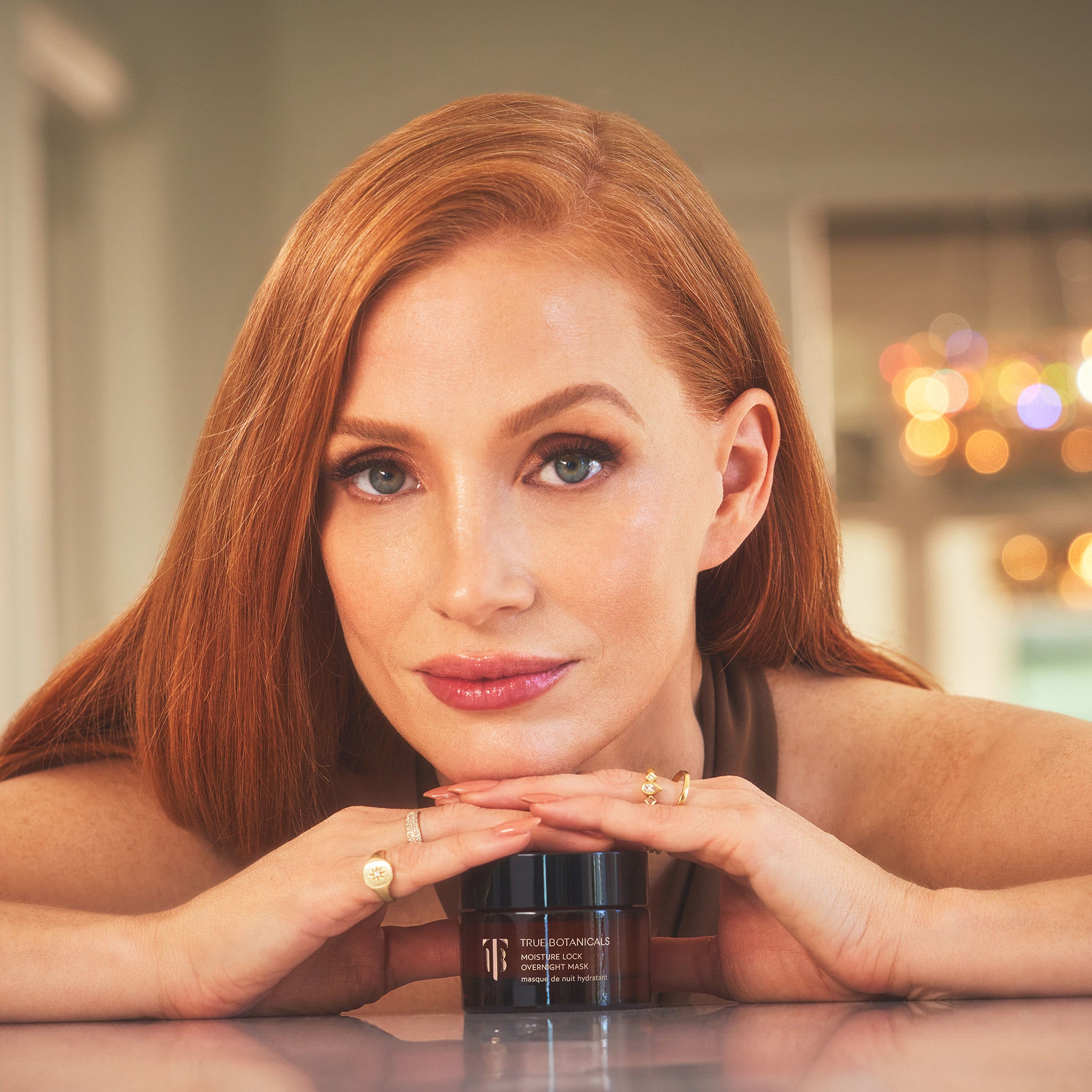 Moisture Lock Overnight Mask for Deep Hydration - Nighttime Face Cream for Dry Skin | Perfect for Winter Skincare & Post-Travel Recovery