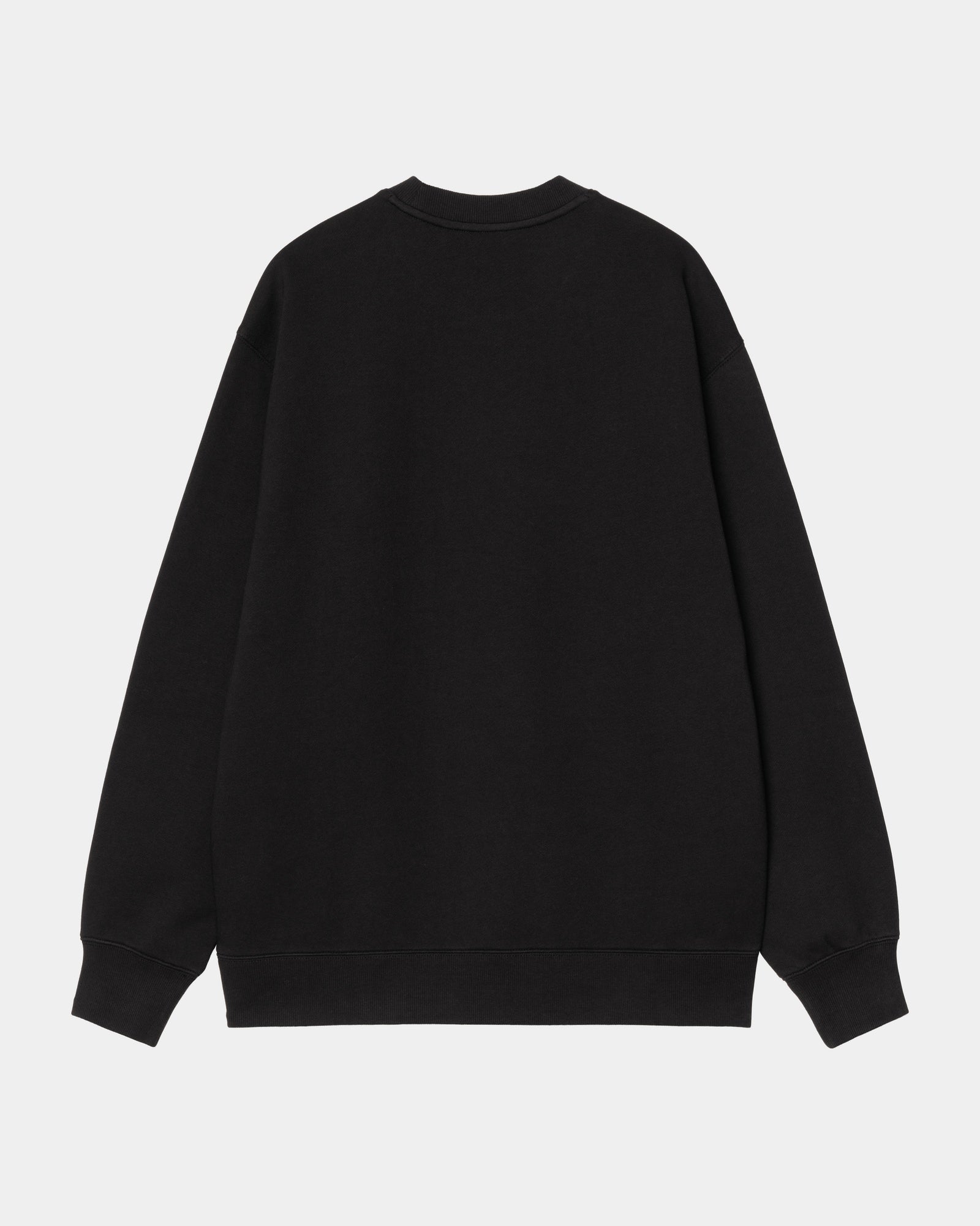 Women's Rivet Script Sweatshirt - Black & Silver Pullover Hoodie for Casual Wear, Street Style & Lounge Outfits