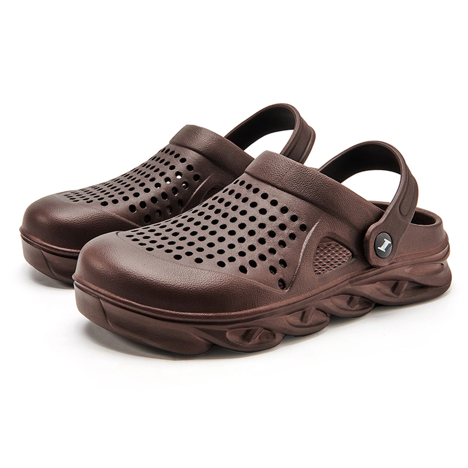 FLIOZY Men's Garden Clogs - Breathable Water Shoes for Summer, Slip-On Sports Sandals for Beach, Outdoor & Indoor Use - Perfect for Gardening, Poolside, and Casual Wear