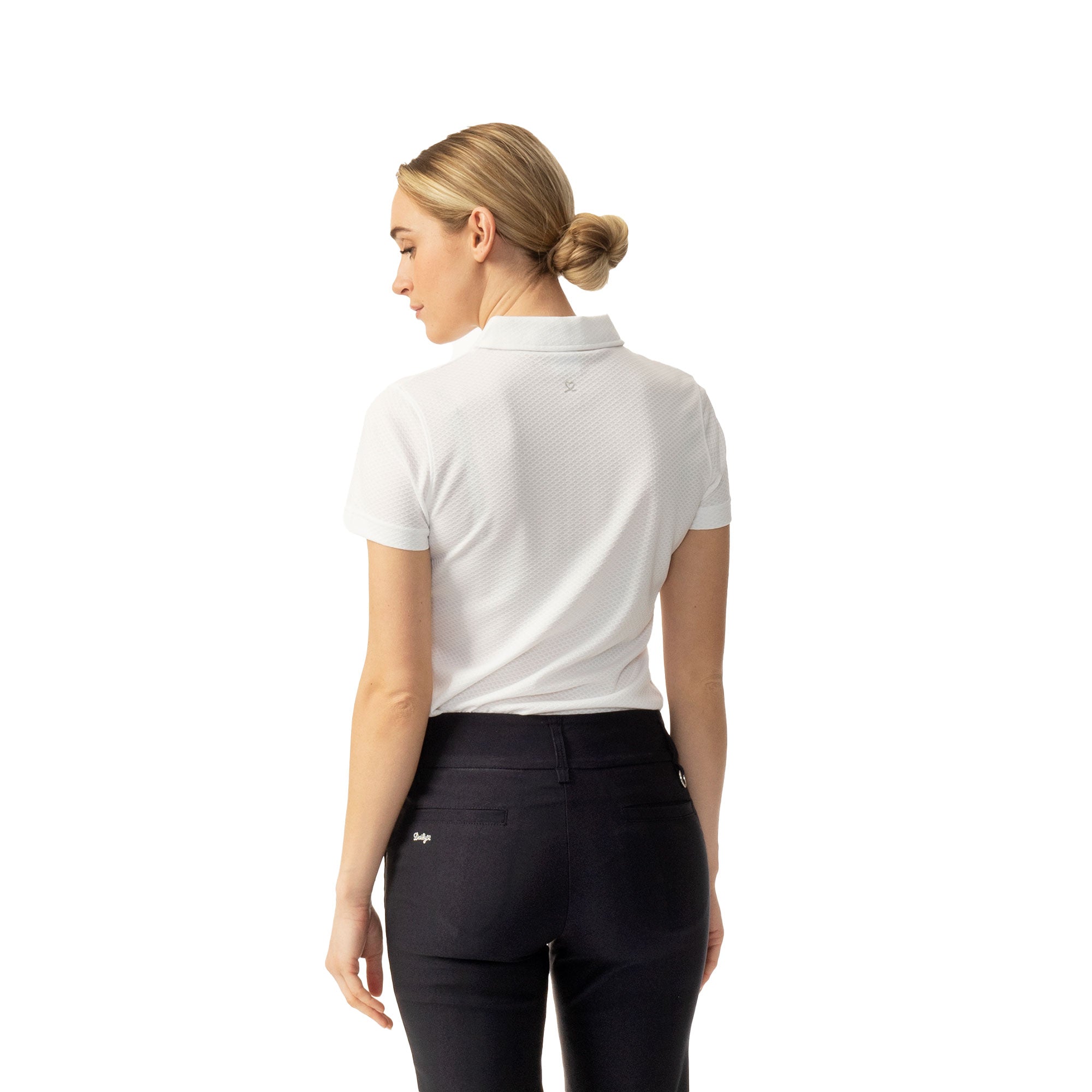 Women's Golf Polo Shirt - Moisture Wicking & UV Protection - Comfortable Athletic Top for Golf, Tennis & Outdoor Sports