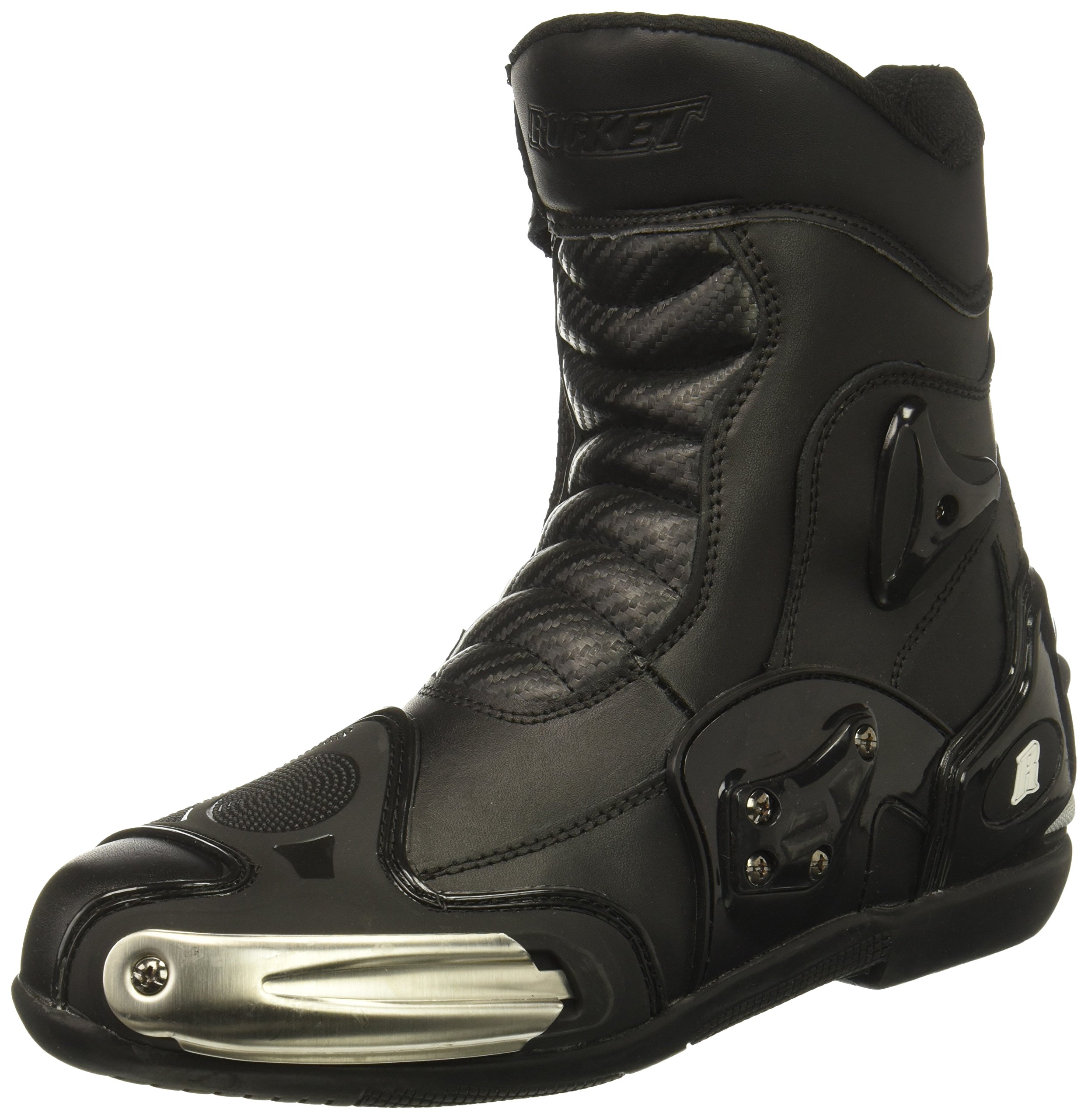 Joe Rocket Men's Superstreet Motorcycle Boots - Durable Riding Boots for Men - Comfortable & Protective for Street Biking & Commuting