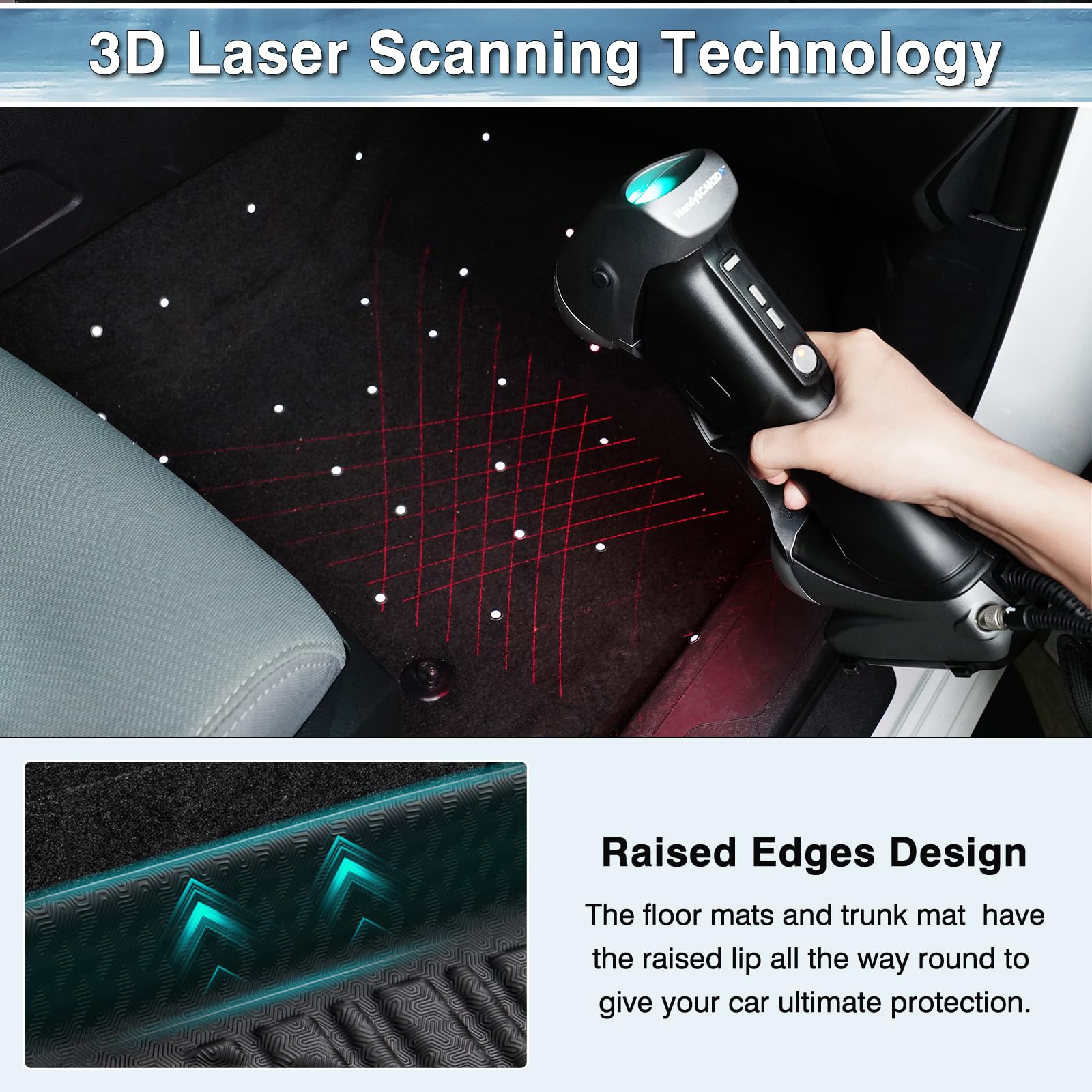 Mixsuper All Weather Floor Mats for Kia Carnival 2022-2025 - 1st Row Custom Fit Car Floor Liners (Black) - Perfect for Daily Commute, Road Trips & Family Protection