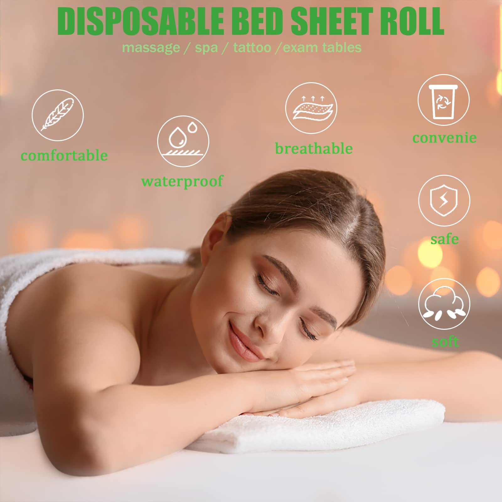 Disposable Non-Woven Bed Sheet Roll - 31