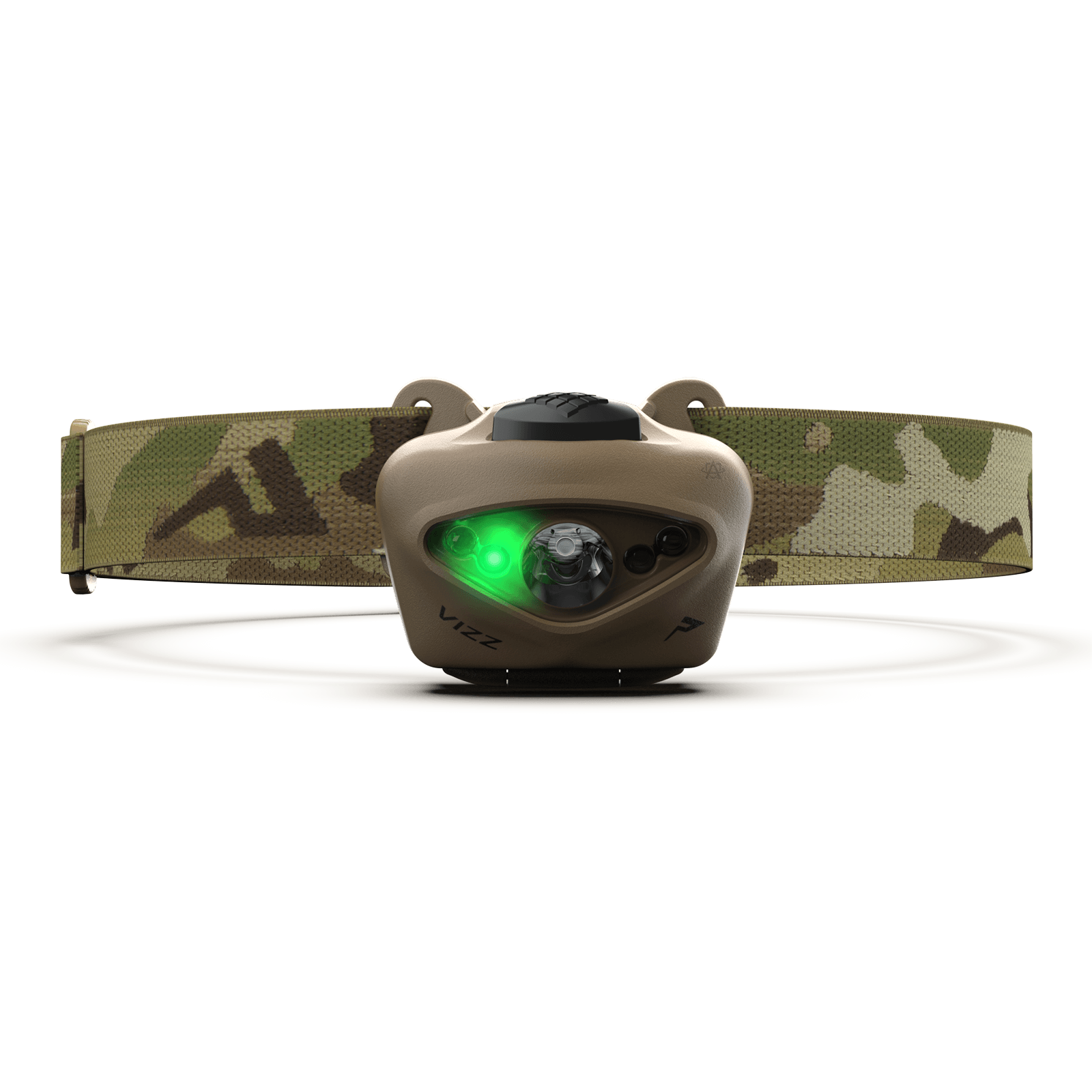 Princeton Tec Vizz 550 RGB MPLS Headlamp - 550 Lumens Ultra-Bright LED Light with 33-Hour Runtime - Perfect for Camping, Hiking, Running & Outdoor Adventures