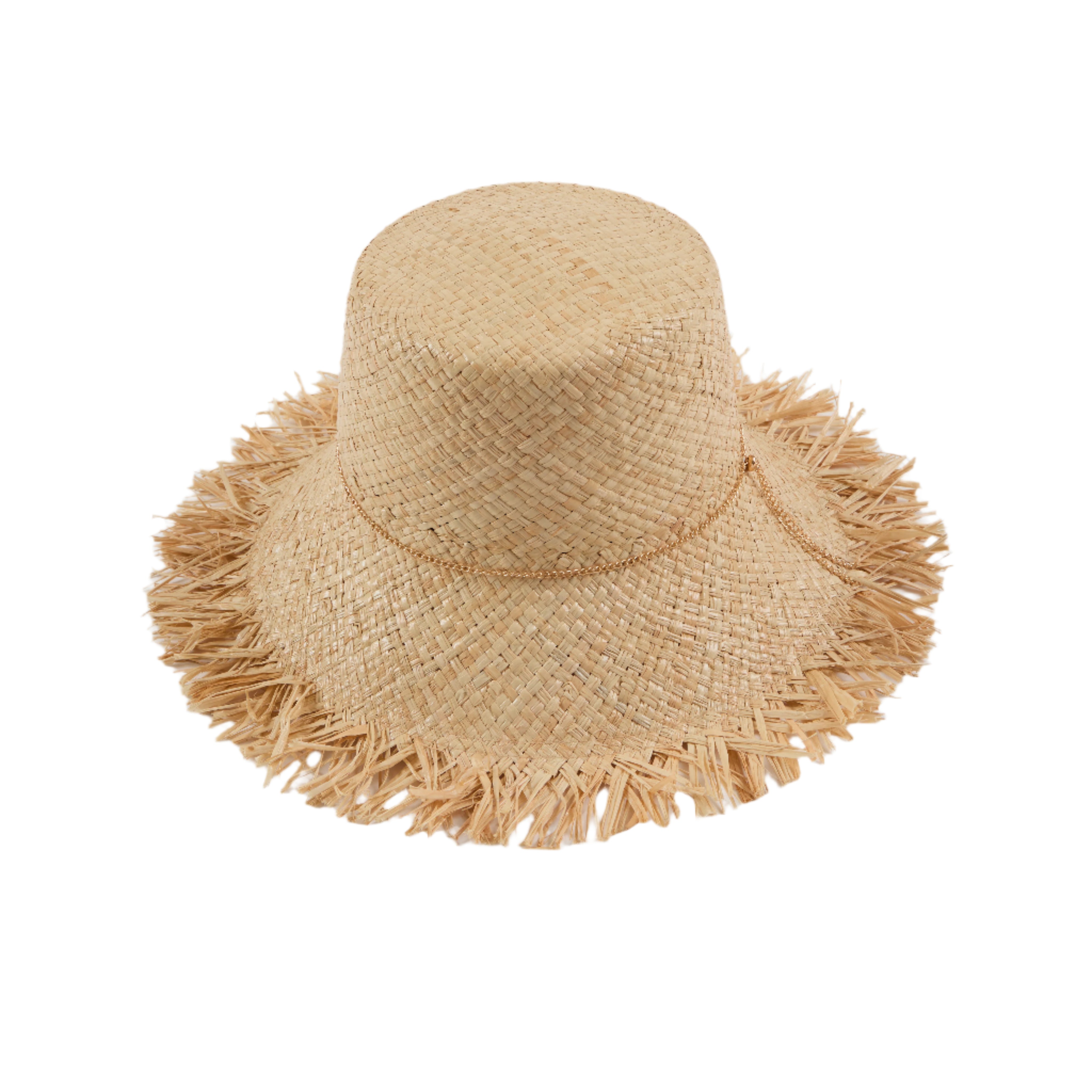 Jonah Fine Raffia Bucket Hat for Women - Summer Beach Sun Hat with Wide Brim - UV Protection & Breathable Straw Hat for Outdoor, Travel, and Vacation