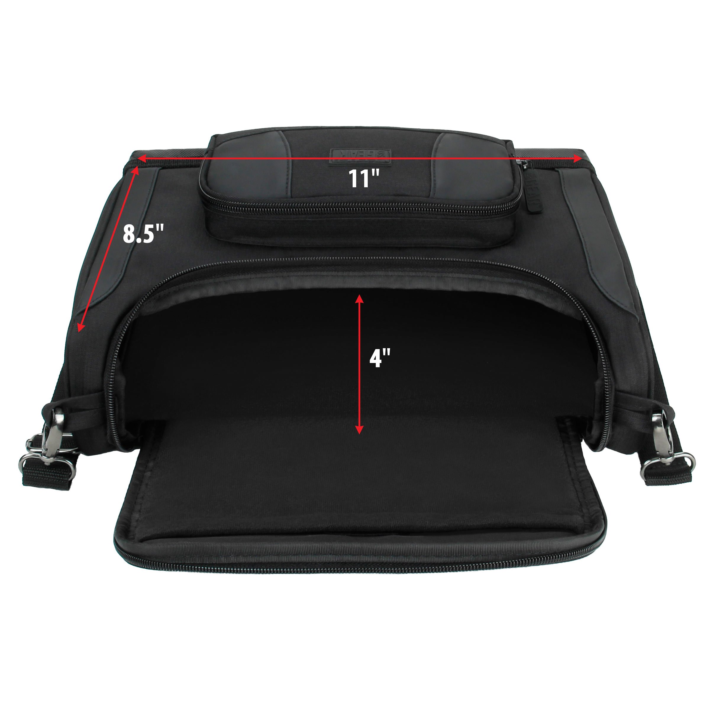 USA Gear Waterproof Document Camera Carrying Case - Compatible with INSWAN INS-1, OKIOCAM S, IPEVO & More - Adjustable Interior for Teachers & Presenters - Perfect for Classroom, Office & Remote Teaching