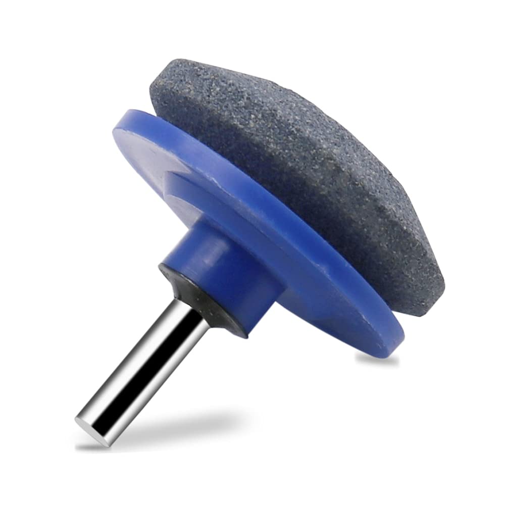 Durable Universal Lawn Mower Blade Sharpener for Rotary Drill - Garden Tool Sharpening Kit | Perfect for DIY Lawn Care & Professional Landscaping