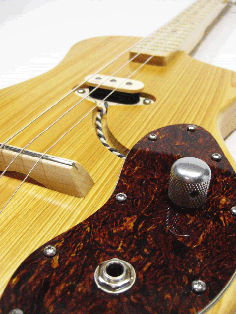 Premium Solid Body 3-String Single Cutaway Electric Guitar with Gig Bag - Perfect for Beginners, Travel & Small Venue Performances