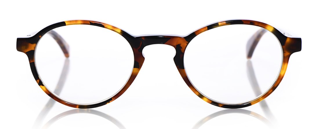 Board Stiff Wide Color 19 Tortoise Front and Temples - Stylish Unisex Eyeglass Frames for Reading, Driving & Everyday Wear