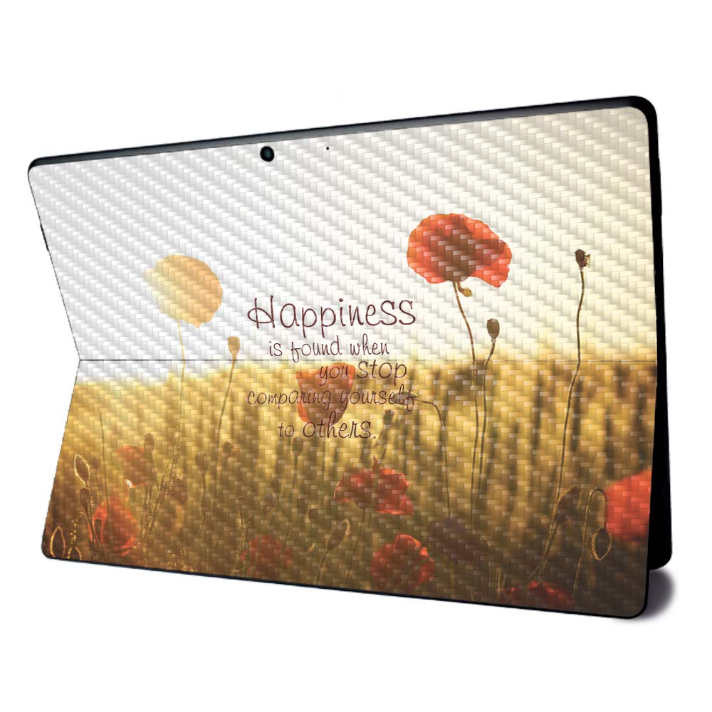 Carbon Fiber Skin for Microsoft Surface Pro X - Durable & Easy to Apply | Office & Travel Use