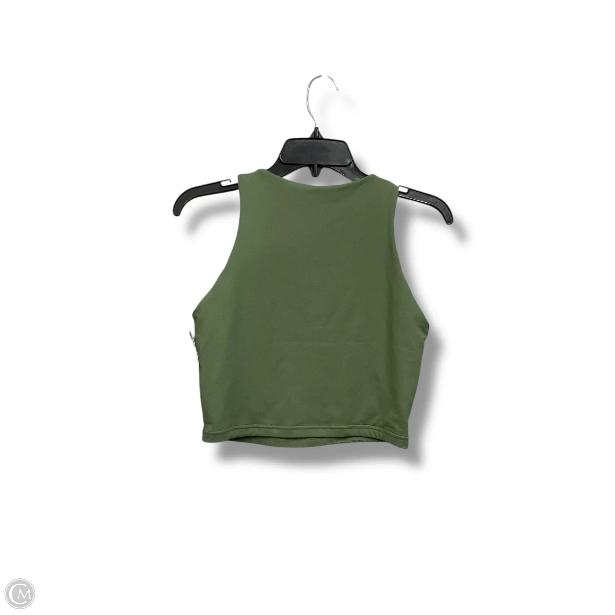 CMC Green Medium Athletic Bra - High Support Sports Bra for Running, Yoga & Gym Workouts