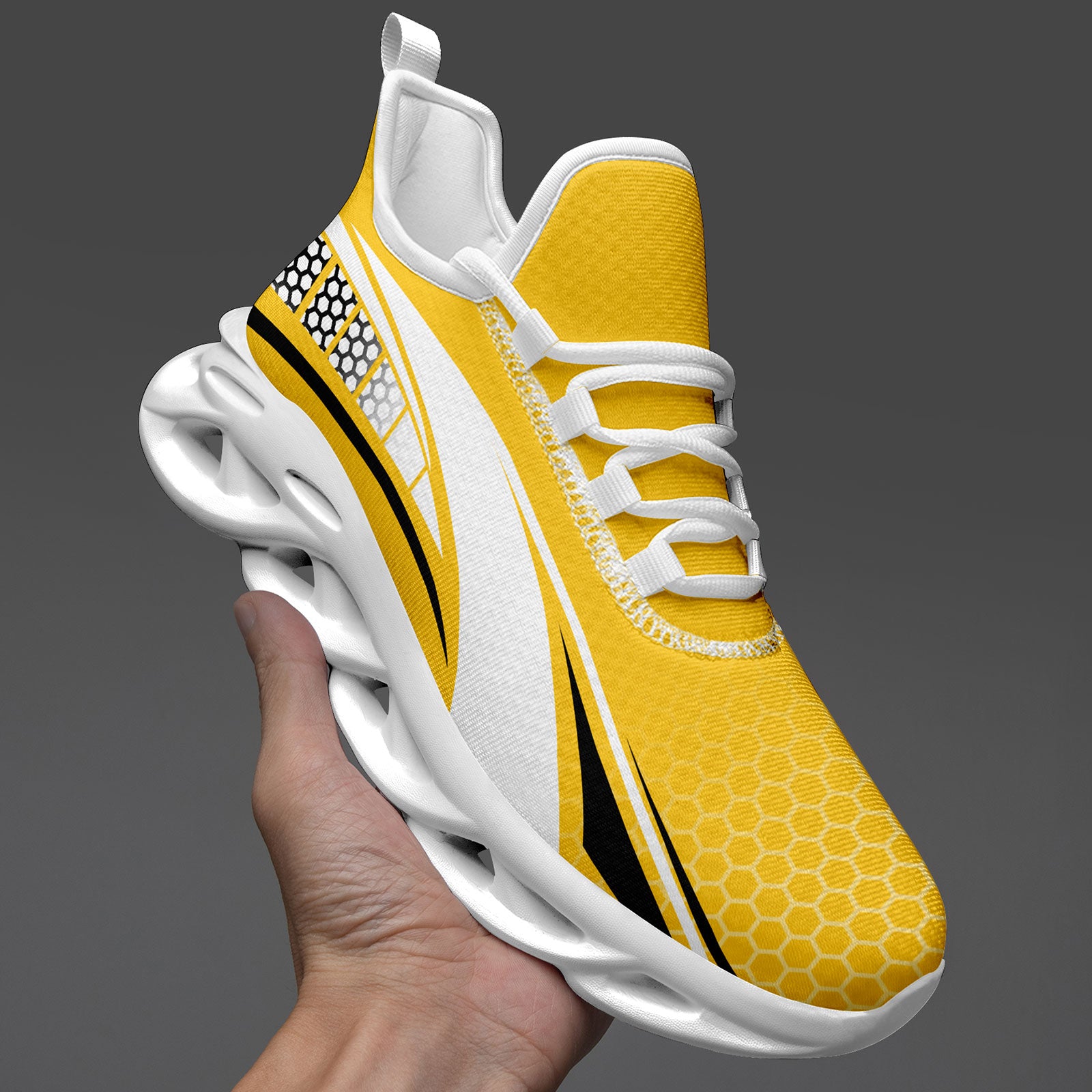 Custom Maxsoul Personalized Sneakers - Breathable Lightweight Running Shoes for Men & Women (FN003 E025022 22) - Perfect for Gym Workouts, Jogging & Casual Wear