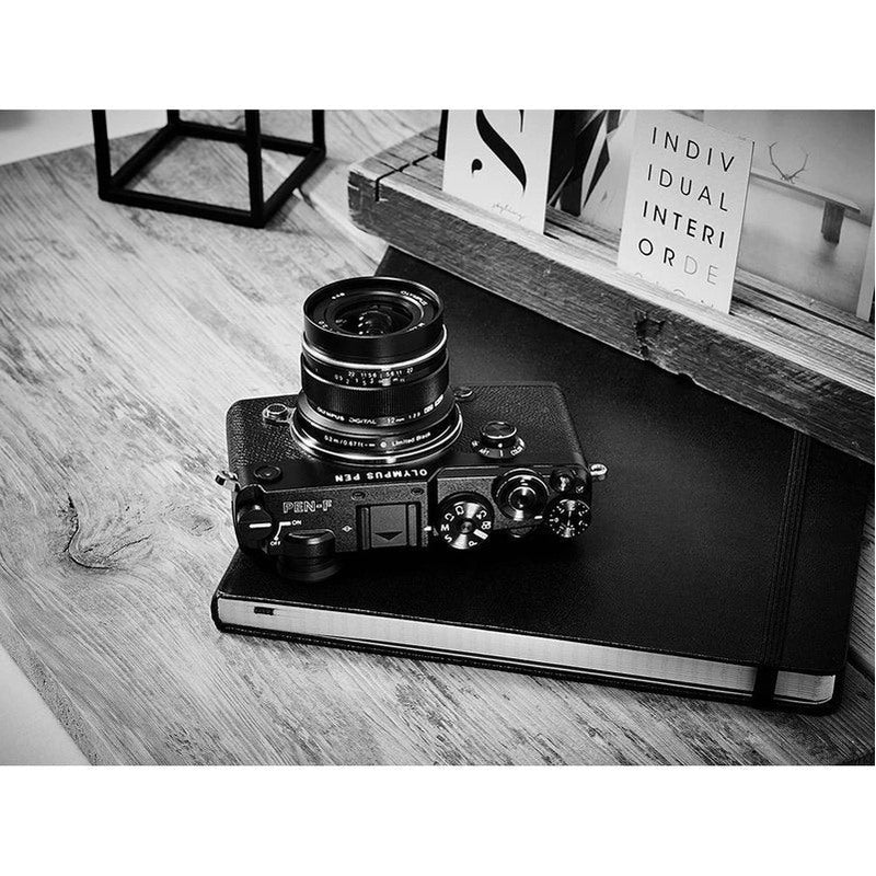 Olympus OM System M.Zuiko Digital 25mm f/1.8 Lens - Fast Prime Lens for Micro Four Thirds Cameras | Perfect for Portraits, Low Light & Street Photography