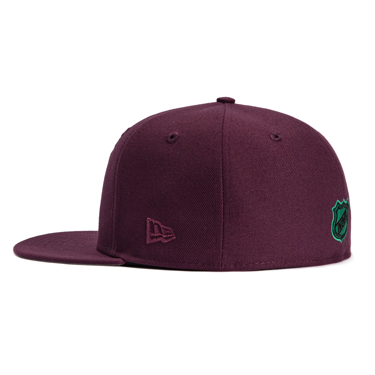 New Era 59Fifty Anaheim Ducks Snapback Hat - Maroon NHL Hockey Cap for Men & Women | Perfect for Games, Fan Gear & Streetwear Fashion