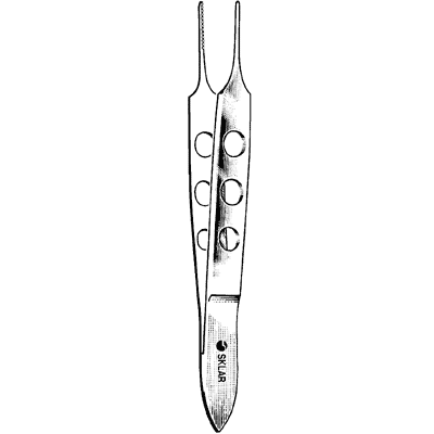 Bishop Harmon Iris Forceps 3 1/2
