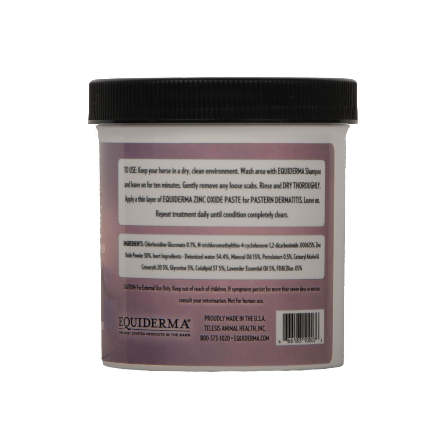 Equiderma Zinc Oxide Paste for Diaper Rash & Skin Protection - 16 oz Tube - Soothes & Protects Baby's Skin, Ideal for Diaper Changes & Minor Irritations