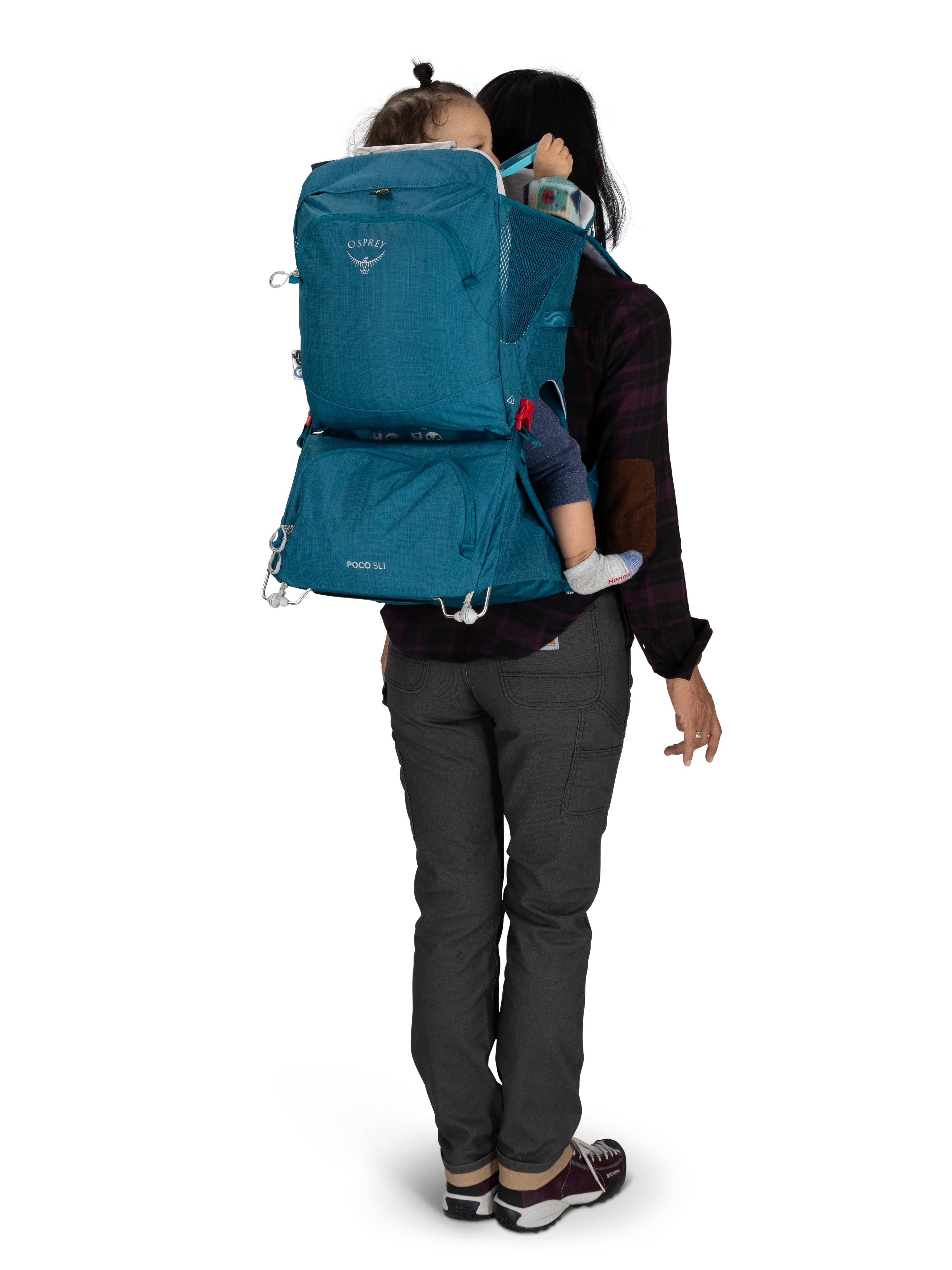 Osprey Poco SLT Child Carrier Backpack - Lightweight & Ergonomic Baby Hiking Carrier for Outdoor Adventures, Travel & Daily Use
