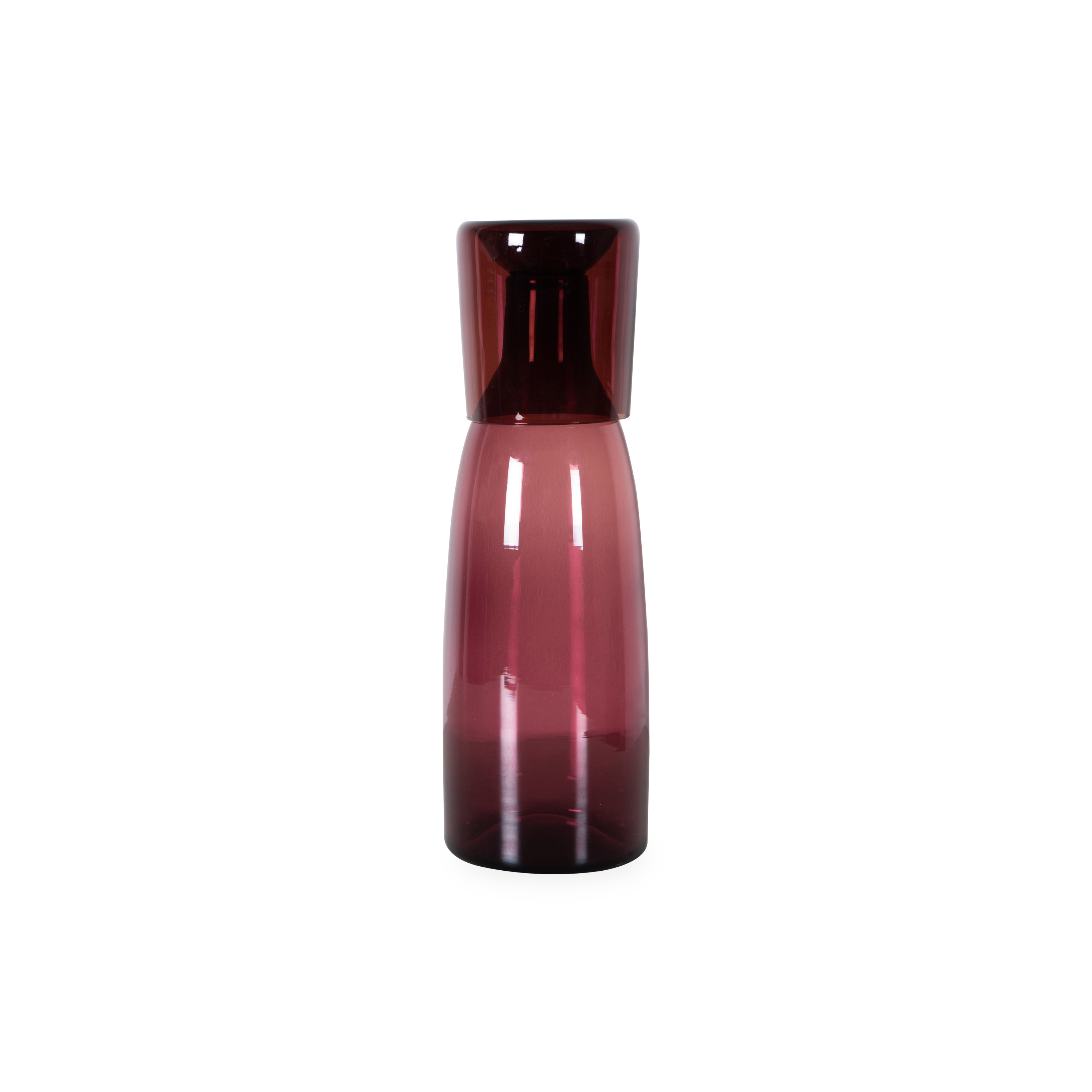 Premium Glass Carafe Set with Stainless Steel Lid - 34oz Elegant Water Pitcher for Iced Tea, Coffee & Beverages - Perfect for Home, Office, Restaurant & Party Serving
