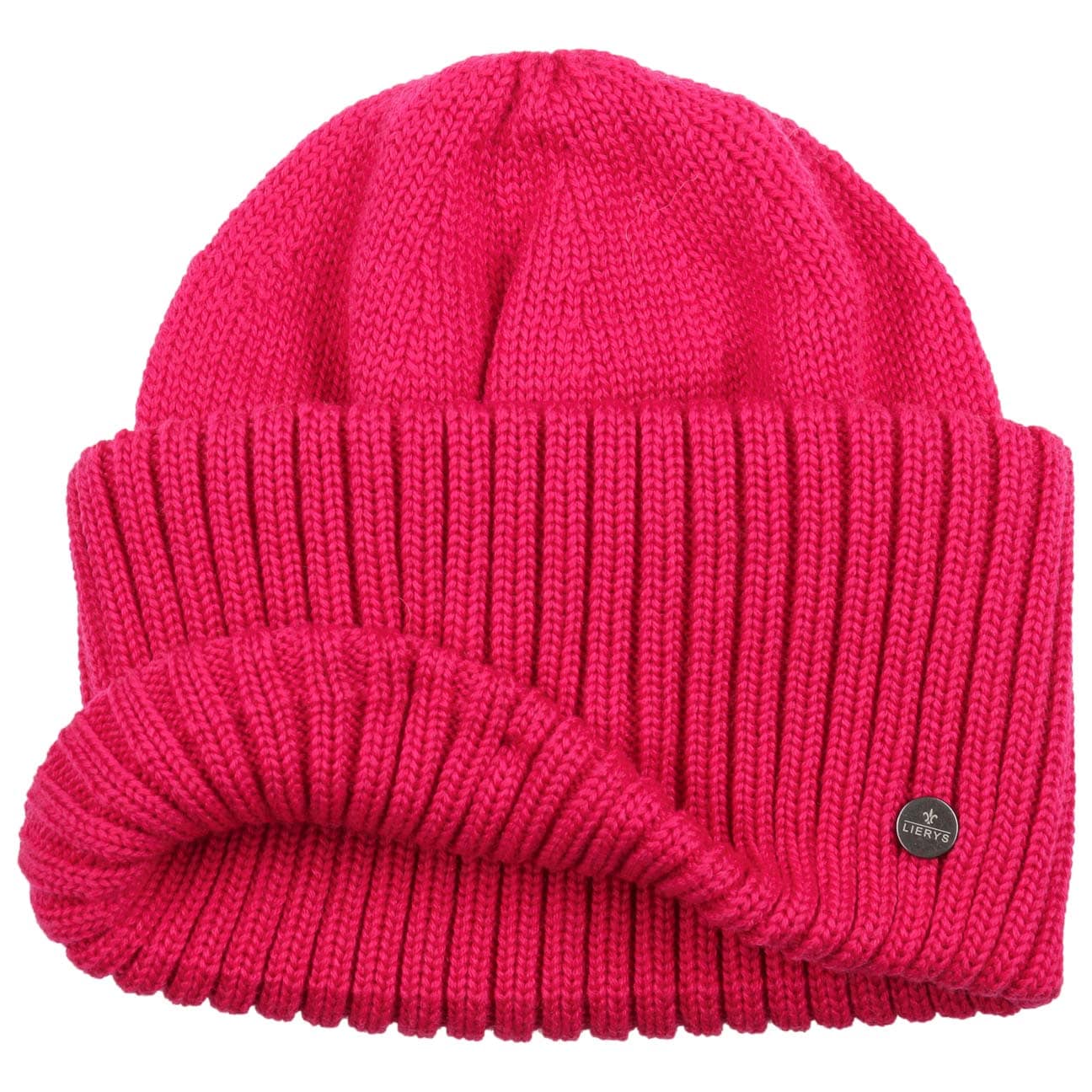 Lierys Big Cuff Merino Wool Hat - Warm Winter Beanie for Men & Women - Perfect for Skiing, Hiking, and Cold Weather Activities