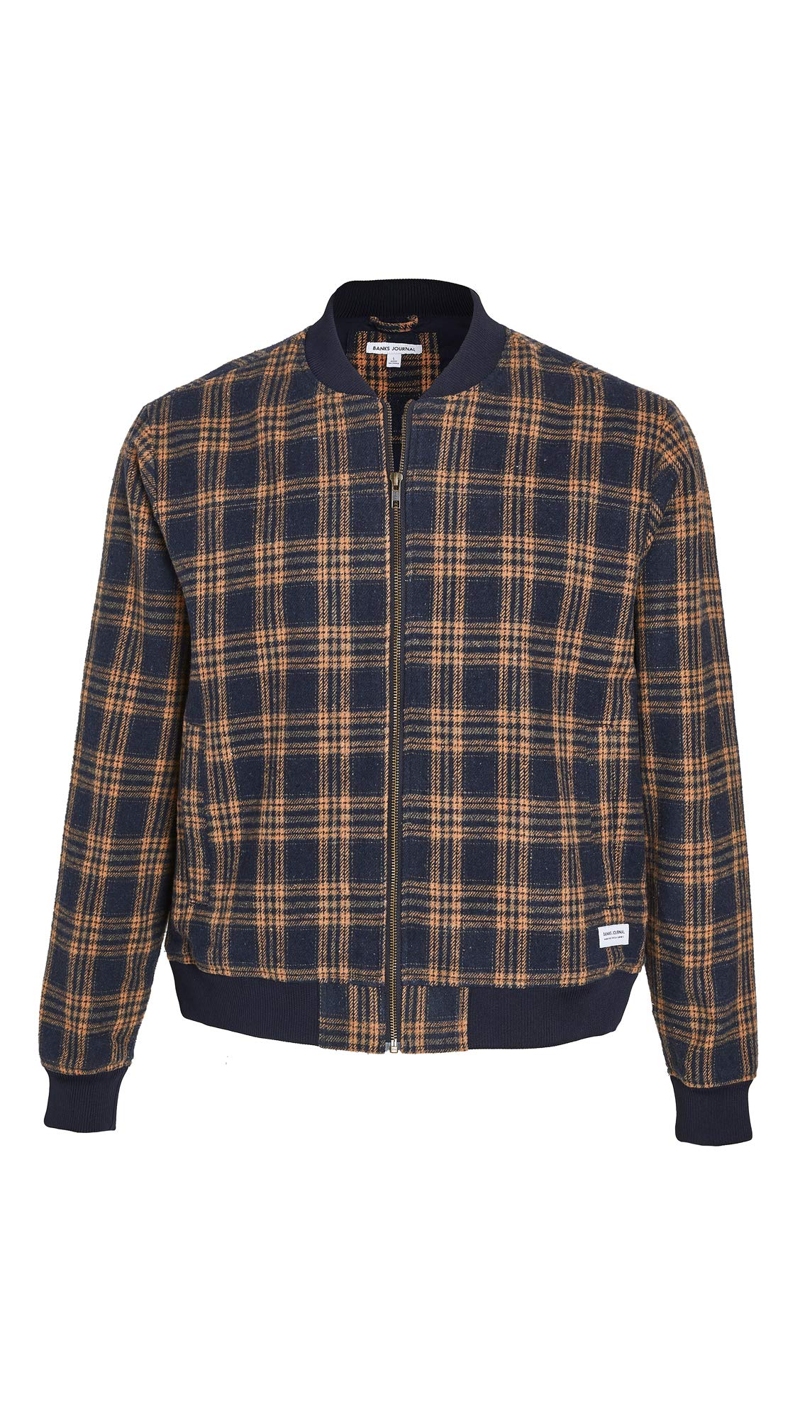 Banks Journal Men's Decade Plaid Jacket - Classic Espresso Checkered Flannel Shacket for Fall & Winter - XL Size - Perfect for Outdoor Adventures, Camping, and Casual Streetwear