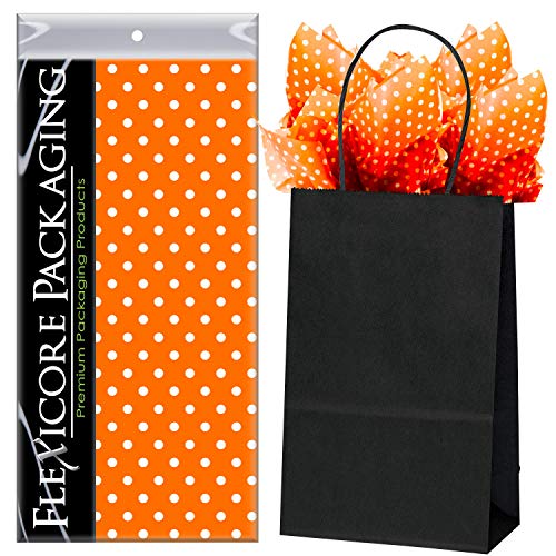 Orange Polka Dots