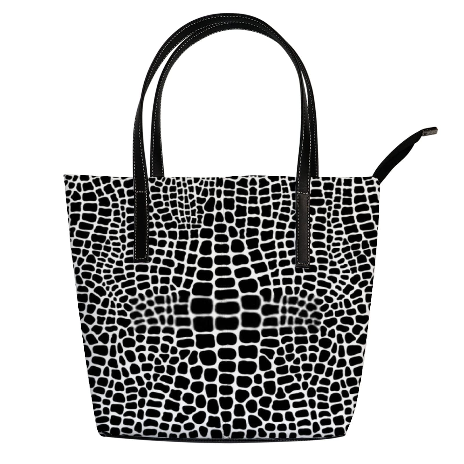 Stylish Genuine Leather Tote Bag for Women - Crossbody Work Handbag with Adjustable Strap - Perfect for Office, Travel & Everyday Use