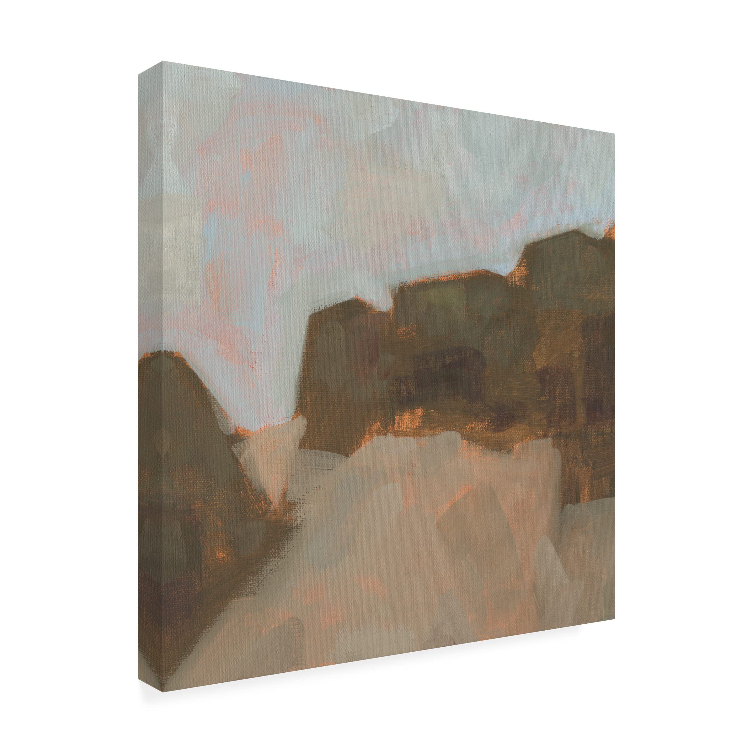 Jacob Green 'Chestnut Grove I' Canvas Wall Art Print - Nature Landscape Painting for Living Room, Bedroom & Office Decor | Trademark Fine Art Collection